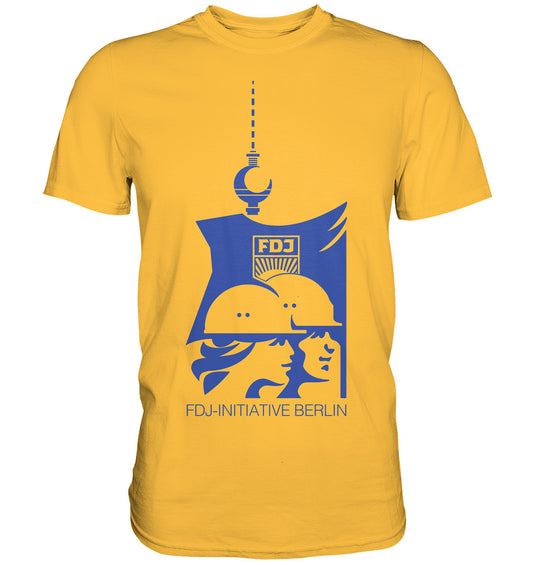 DDR Ostalgie Shirt Unisex • FDJ-INITIATIVE BERLIN