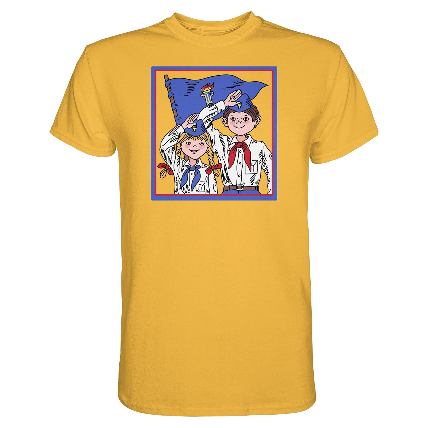 PREMIUM SHIRT UNISEX • JUNGE PIONIERE - ORIGINAL ILLUSTRATION