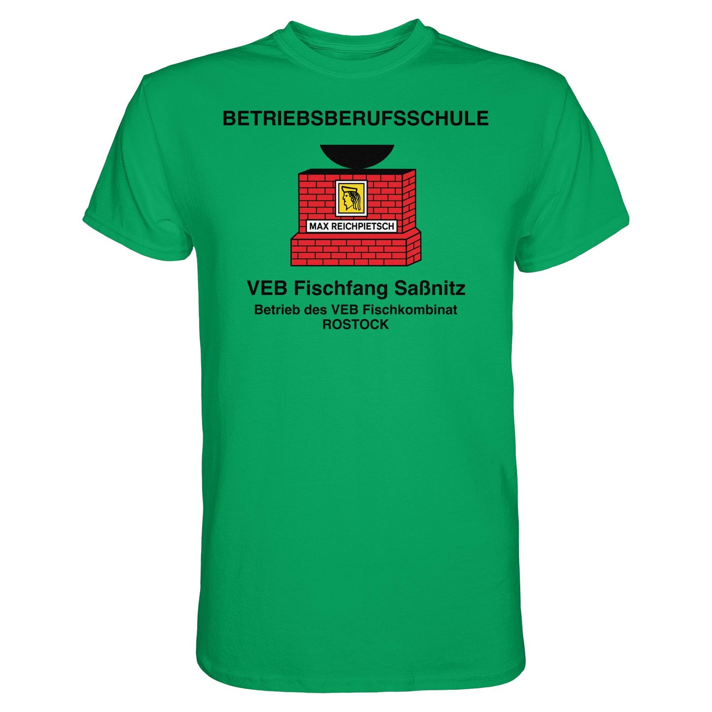 DDR Ostalgie Shirt Unisex • BETRIEBSBERUFSSCHULE MAX REICHPIETSCH