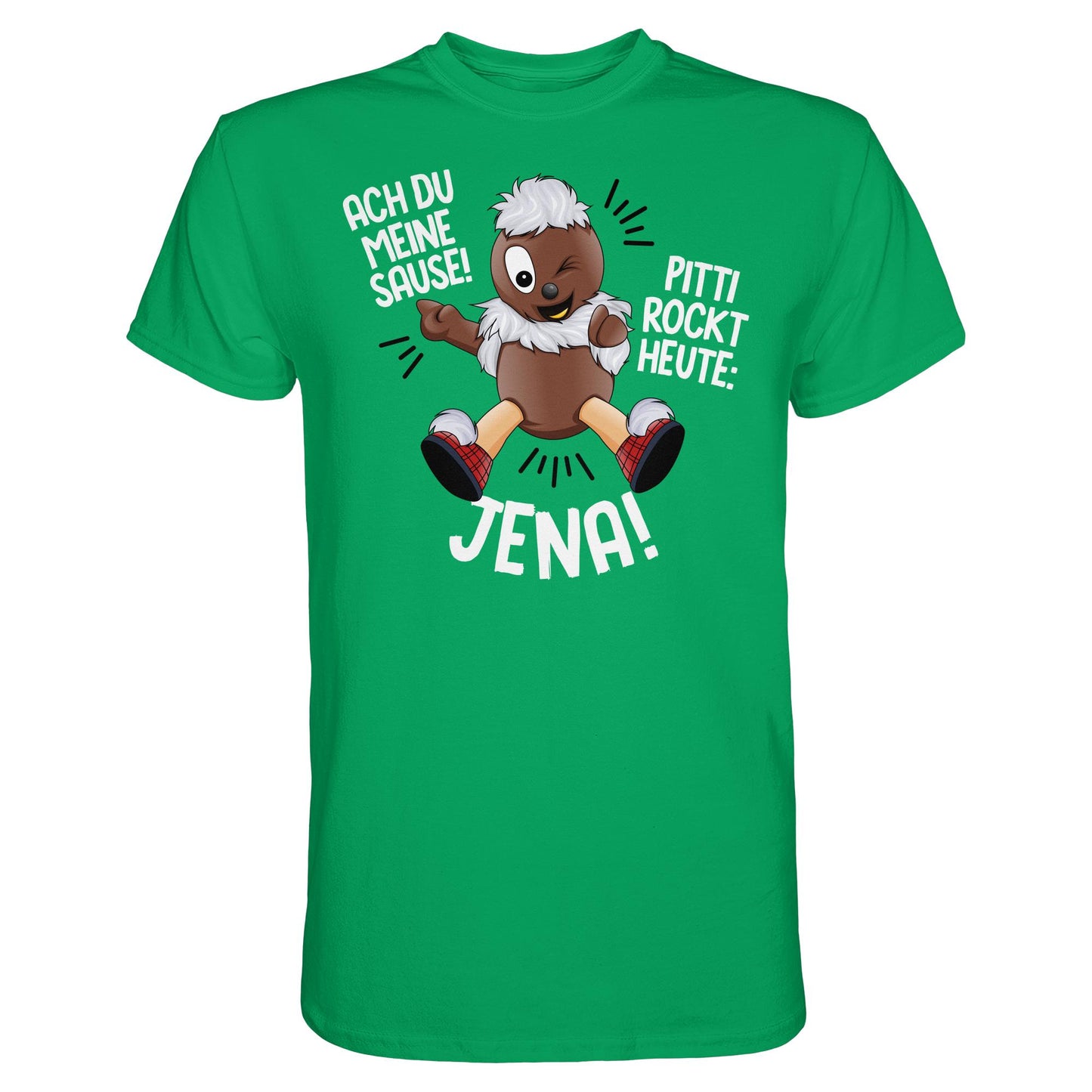PITTI STADT-NICKI (SHIRT) • PITTI ROCKT HEUTE JENA!