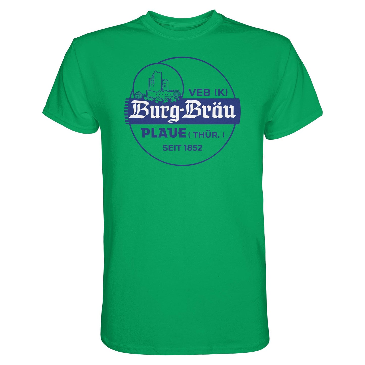 PREMIUM SHIRT UNISEX • VEB BURG-BRÄU PLAUE BIERE