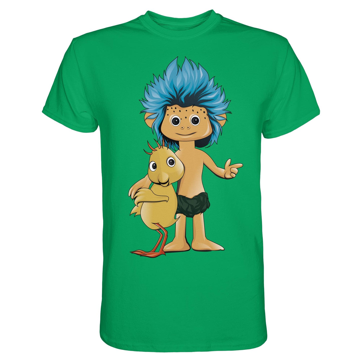 DDR Ostalgie Shirt Unisex • UNSER SANDMÄNNCHEN - PLUMPS & KÜKEN