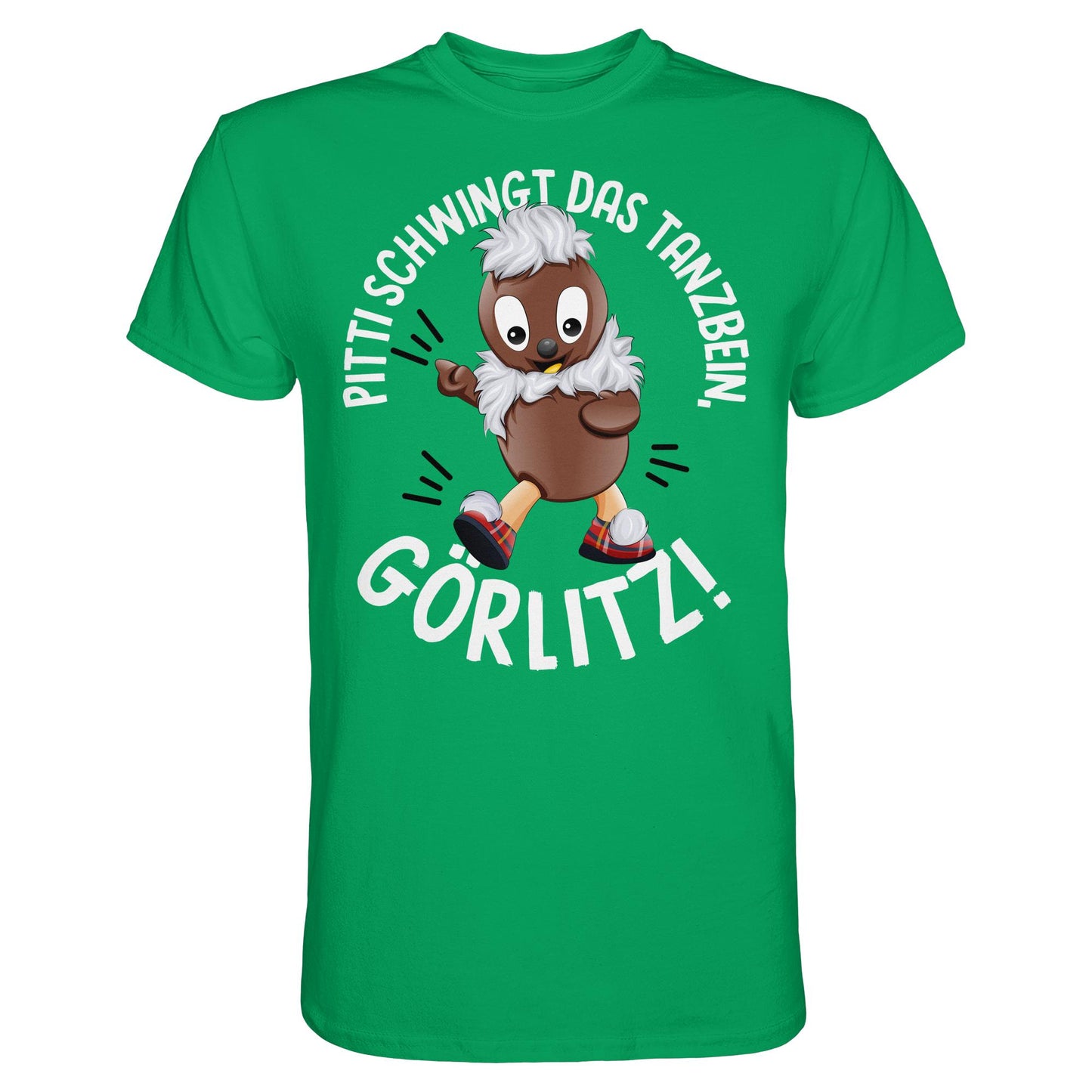 PITTI STADT-NICKI (SHIRT) • PITTI SCHWINGT DAS TANZBEIN, GÖRLITZ!