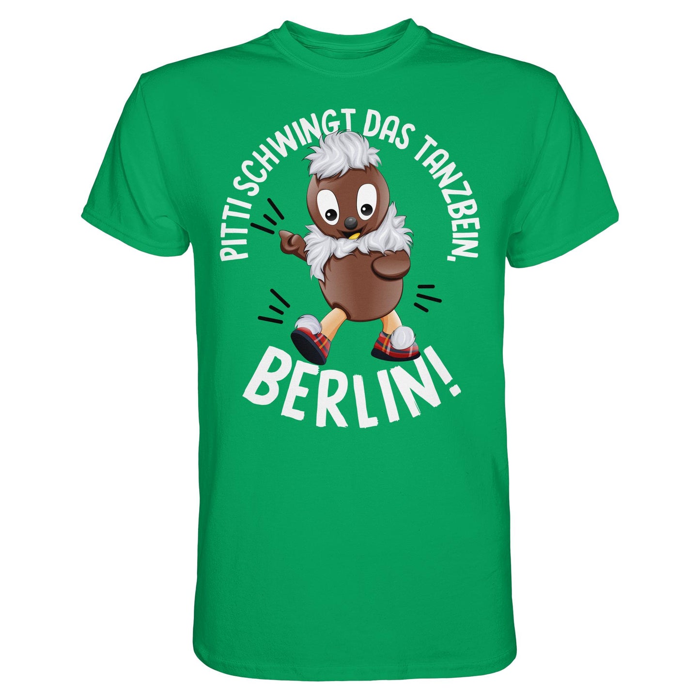 PITTI STADT-NICKI (SHIRT) • PITTI SCHWINGT DAS TANZBEIN, BERLIN!