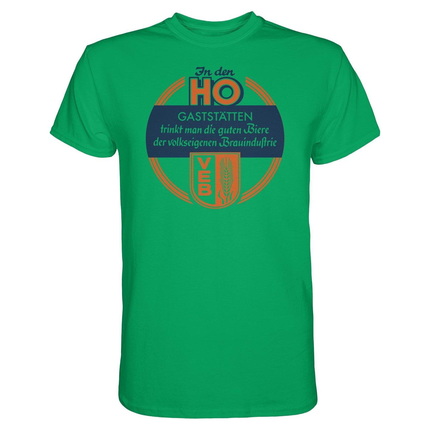 DDR Ostalgie Shirt Unisex • HO - VOLKSEIGENE BRAUINDUSTRIE