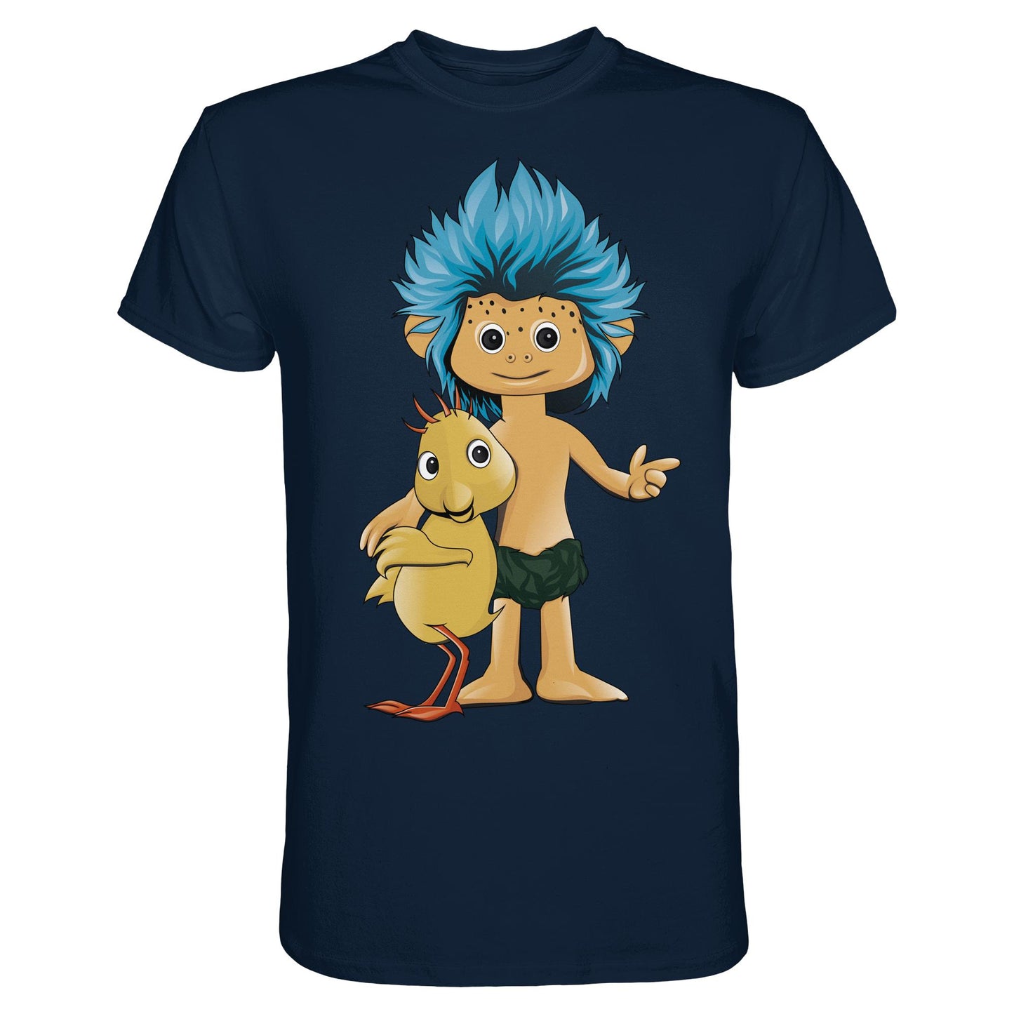 DDR Ostalgie Shirt Unisex • UNSER SANDMÄNNCHEN - PLUMPS & KÜKEN