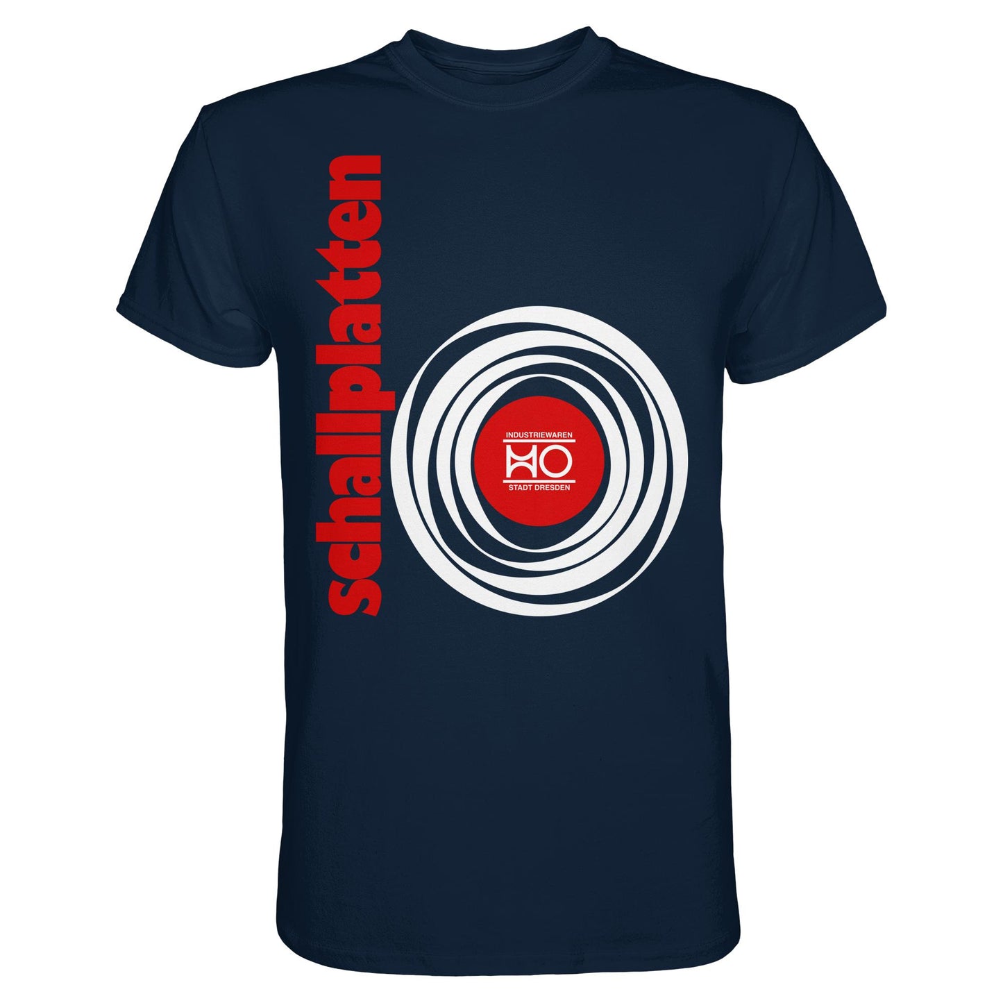 DDR Ostalgie Shirt Unisex • HO SCHALLPLATTEN DRESDEN