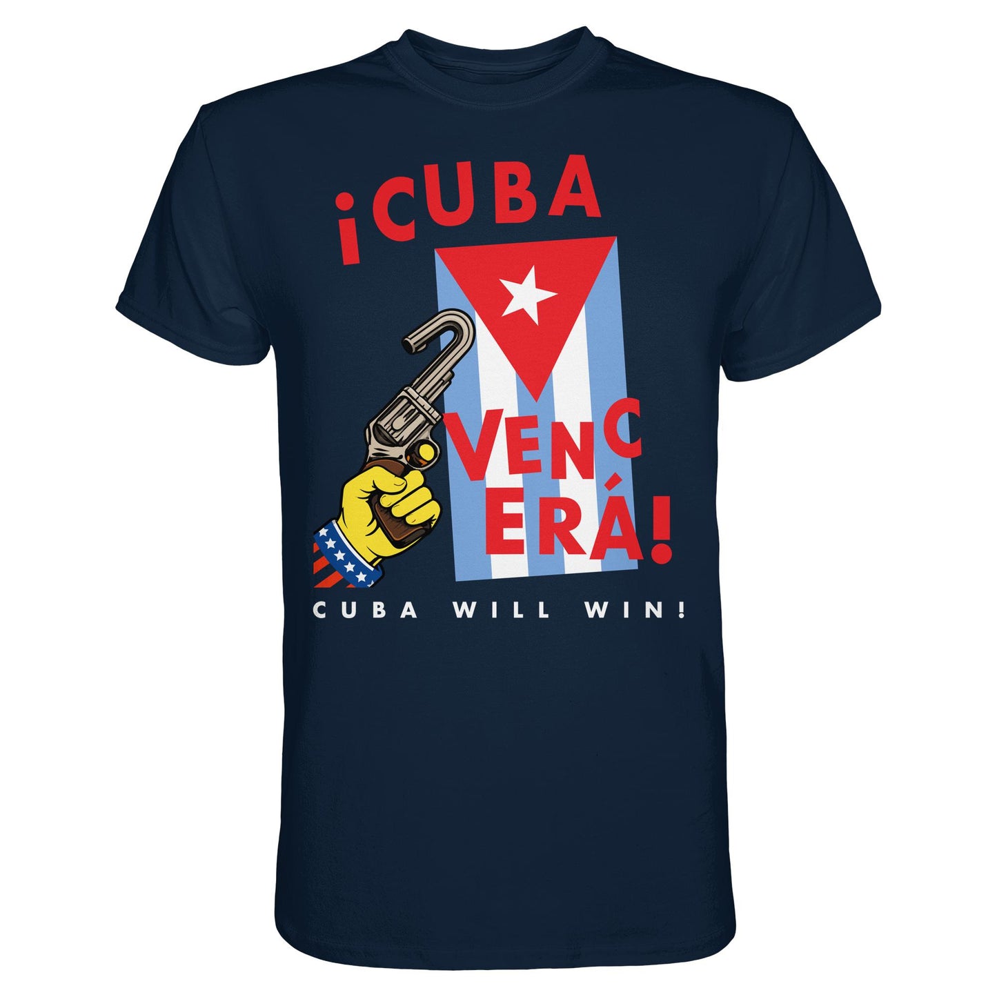 DDR Ostalgie Shirt Unisex • VENCERÁ! CUBA WILL WIN! (ORIGINAL POSTER KUBA)