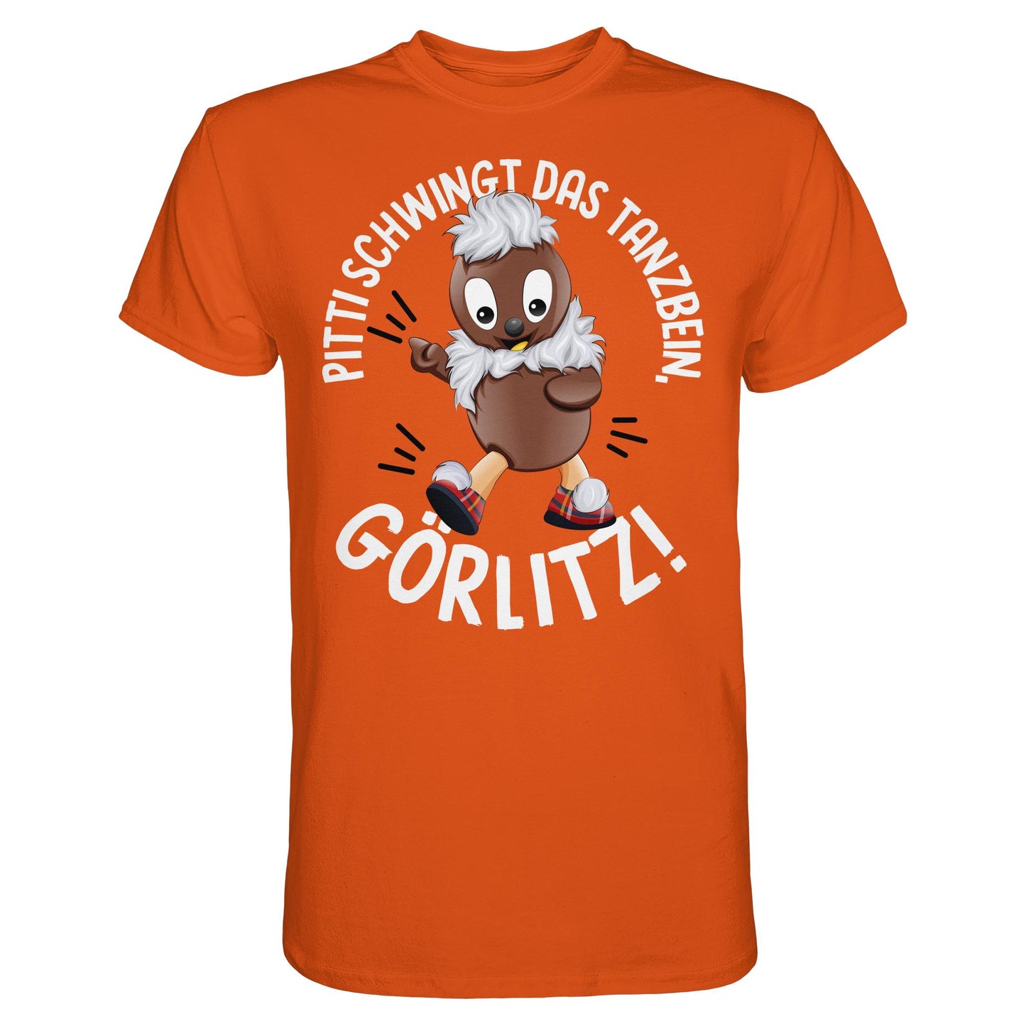 PITTI STADT-NICKI (SHIRT) • PITTI SCHWINGT DAS TANZBEIN, GÖRLITZ!
