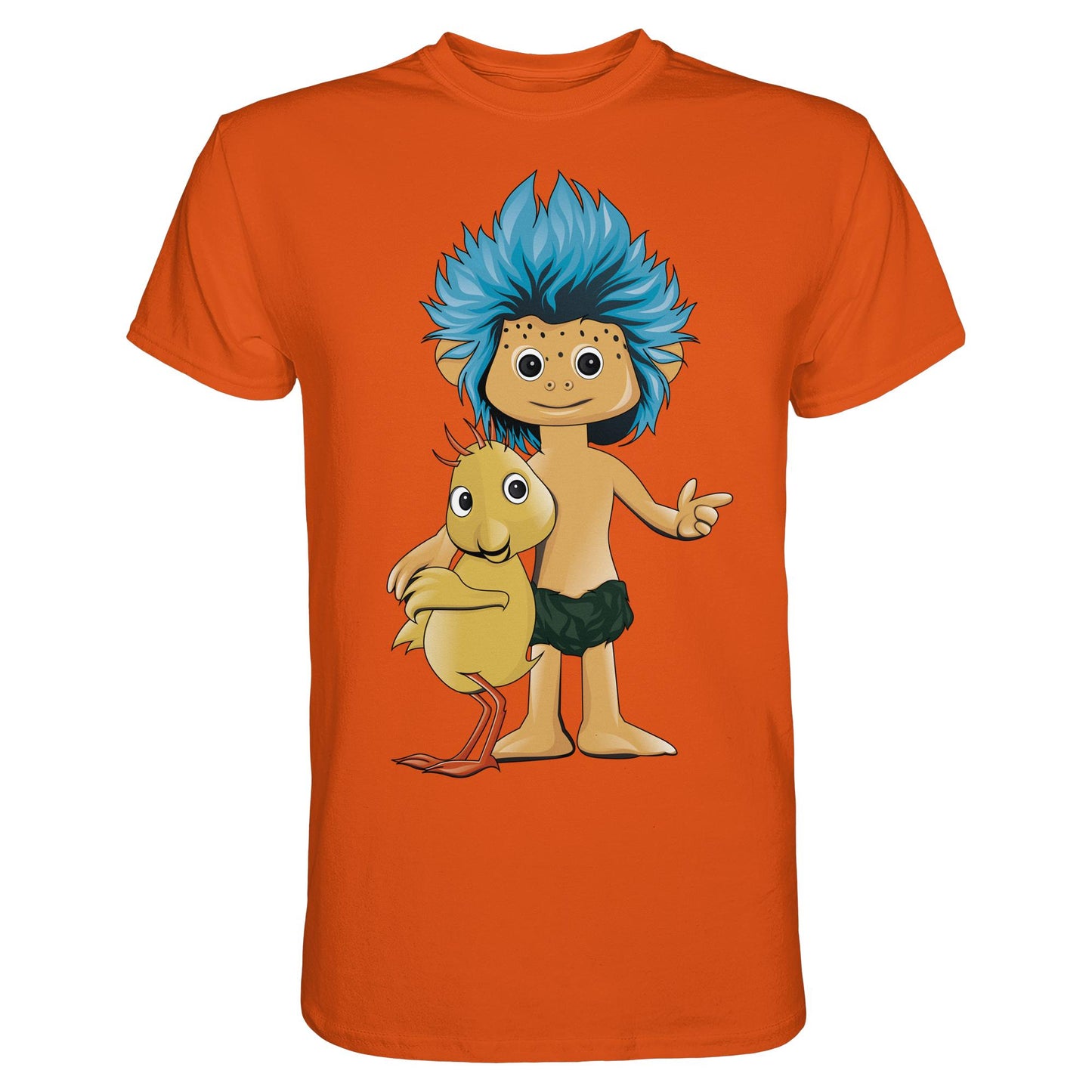 DDR Ostalgie Shirt Unisex • UNSER SANDMÄNNCHEN - PLUMPS & KÜKEN
