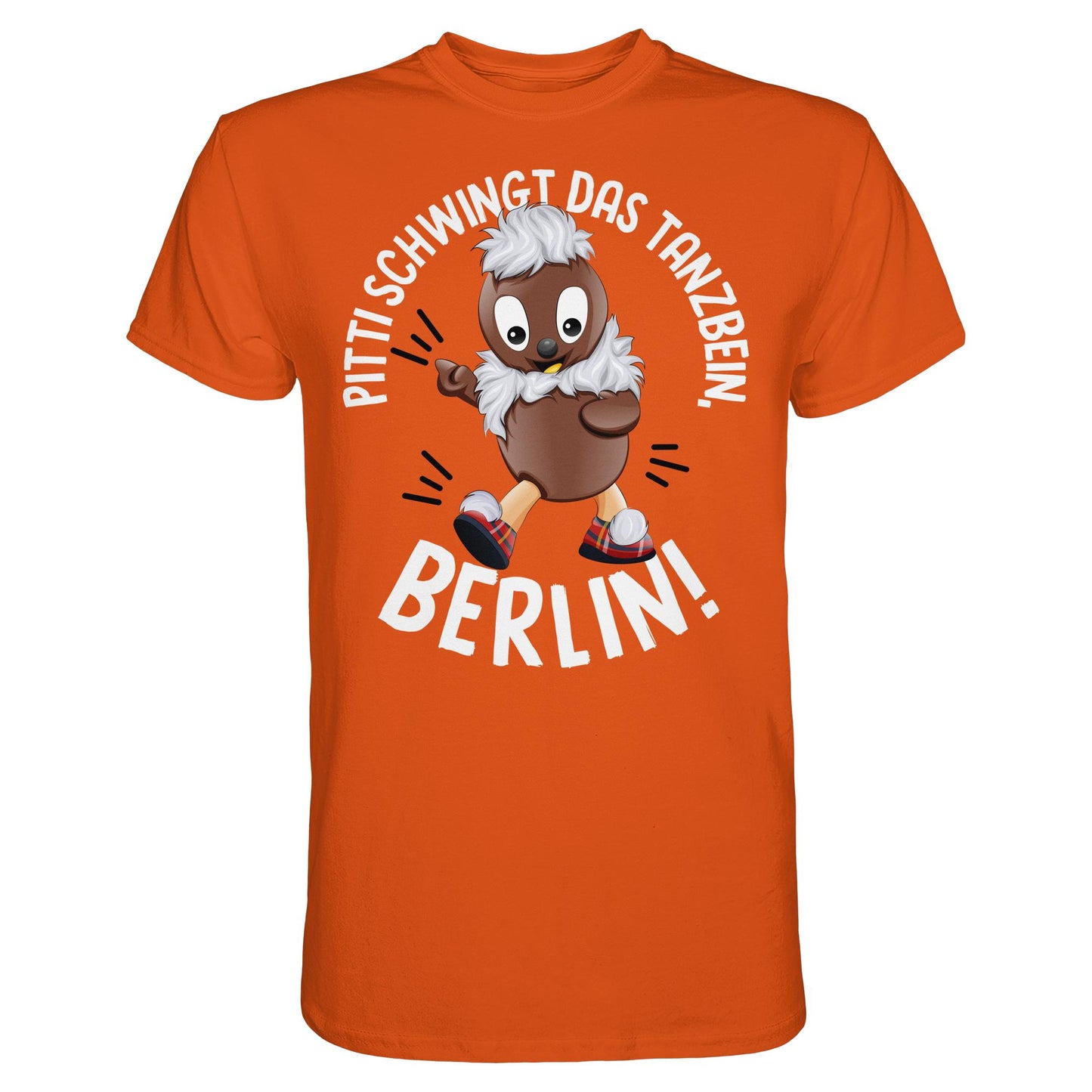 PITTI STADT-NICKI (SHIRT) • PITTI SCHWINGT DAS TANZBEIN, BERLIN!