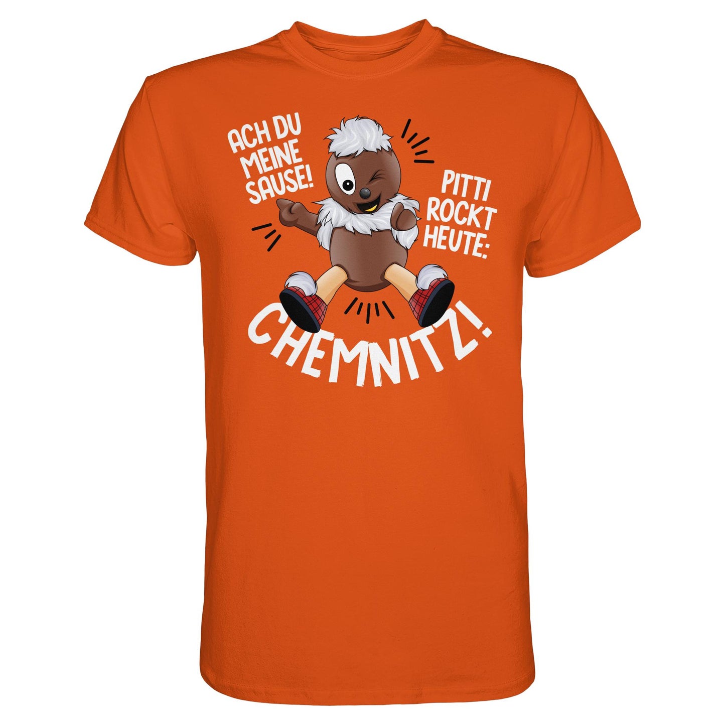 PITTI STADT-NICKI (SHIRT) • PITTI ROCKT HEUTE CHEMNITZ!
