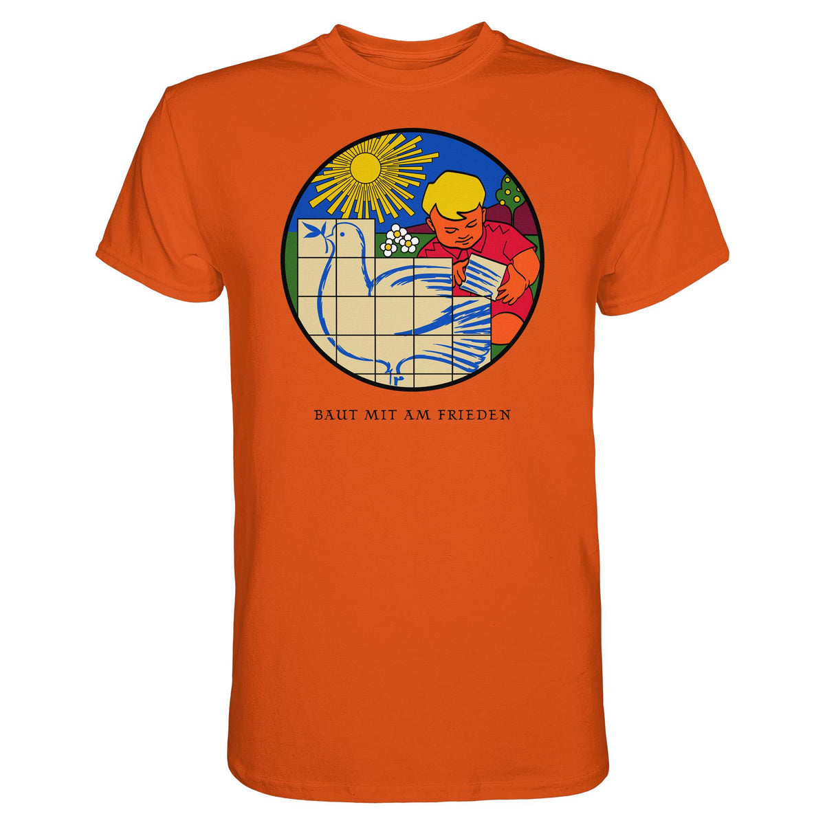 BAUT MIT AM FRIEDEN | DDR Ostalgie Shirt Unisex
