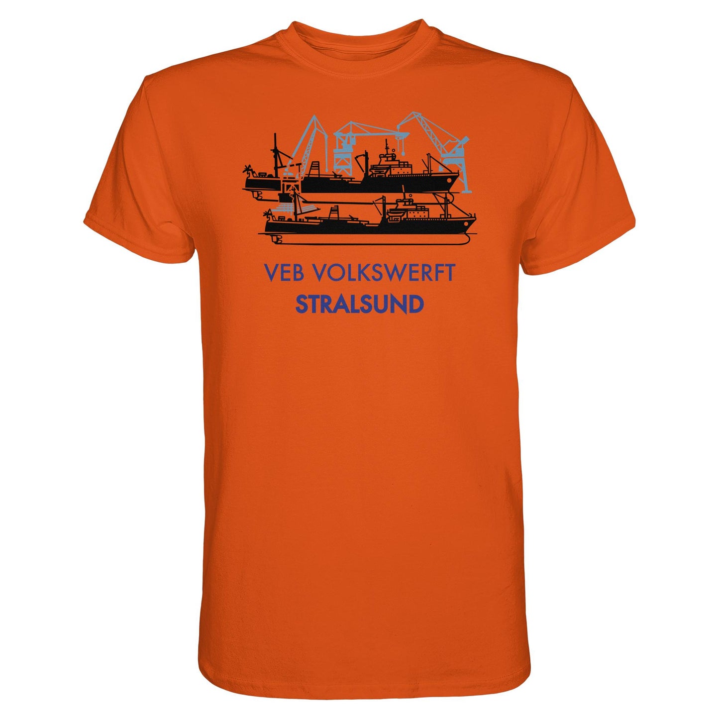 DDR Ostalgie Shirt Unisex • VEB VOLKSWERFT STRALSUND