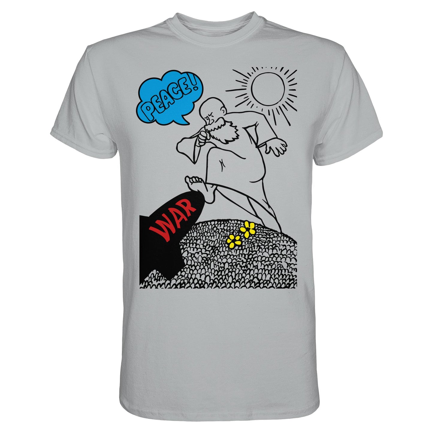 DDR Ostalgie Shirt Unisex • PEACE & WAR (ORIGINAL DDR-PLAKAT)
