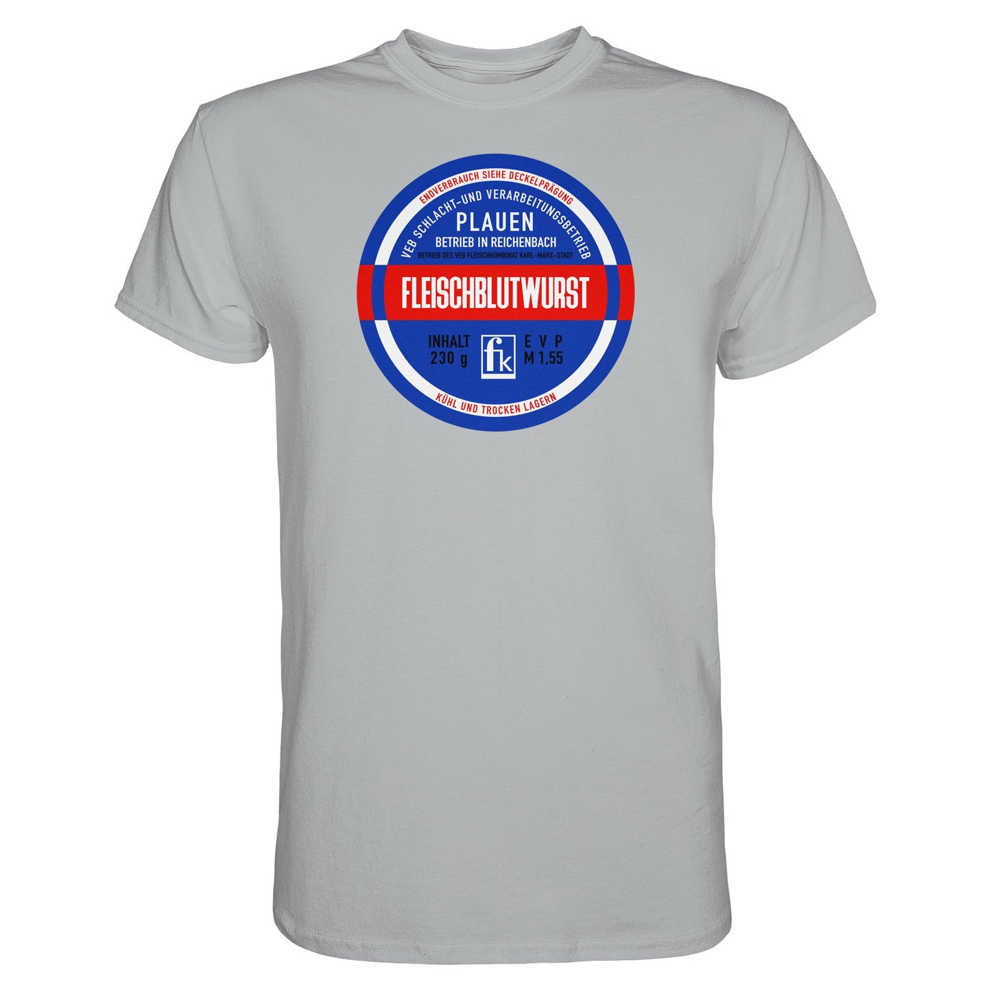 DDR Ostalgie Shirt Unisex • FLEISCHBLUTWURST KONSERVE - PLAUEN