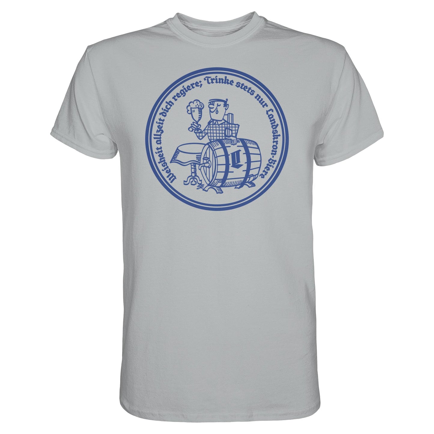 DDR Ostalgie Shirt Unisex • WEISHEIT ALLZEIT DICH REGIERE - LANDSKRON BIERE