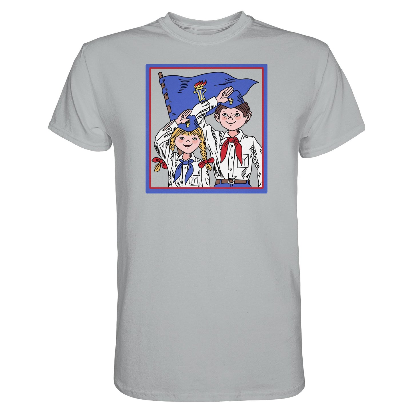 PREMIUM SHIRT UNISEX • JUNGE PIONIERE - ORIGINAL ILLUSTRATION