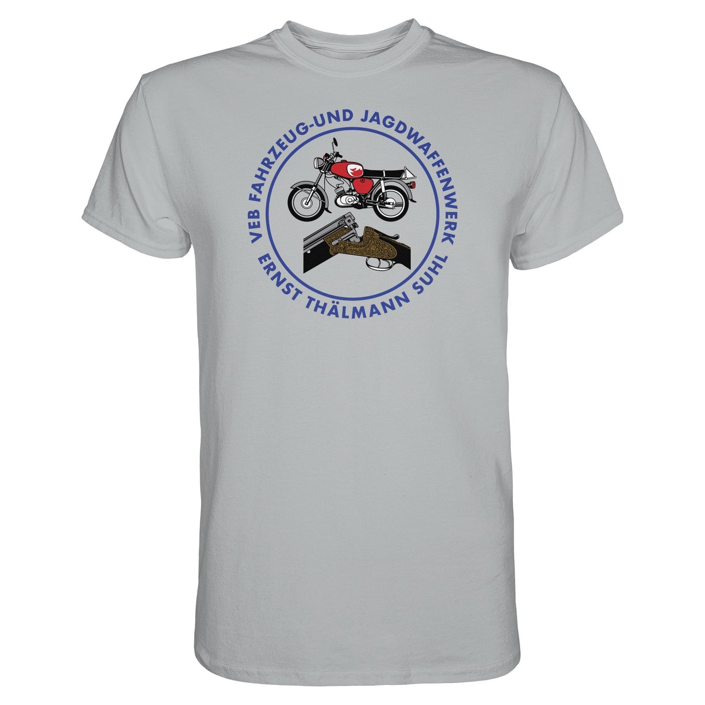 DDR Ostalgie Shirt Unisex • VEB SUHL ERNST-THÄLMANN-WERK (LOGO 1980ER) - Premium Shirt