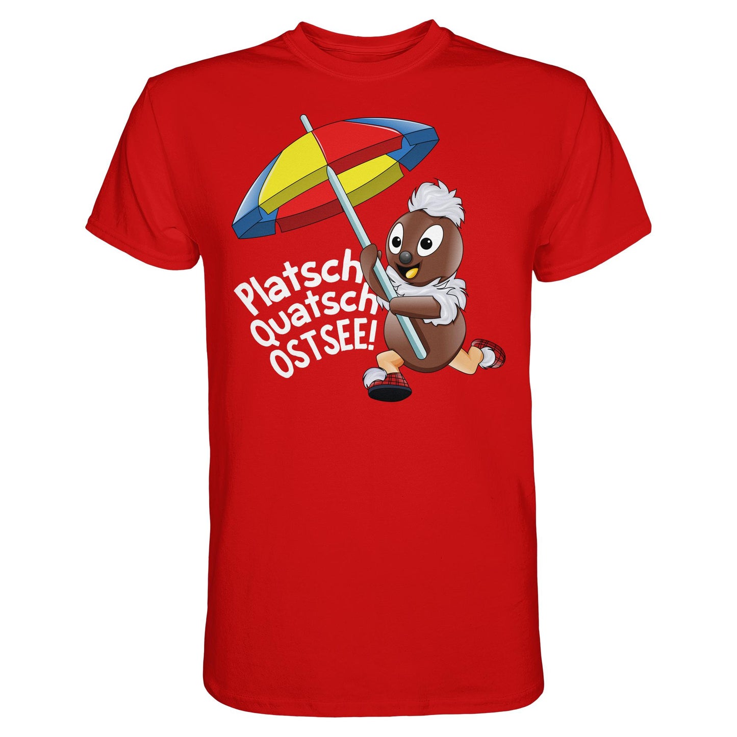 PITTI STADT-NICKI (SHIRT) • PLATSCH QUATSCH OSTSEE!