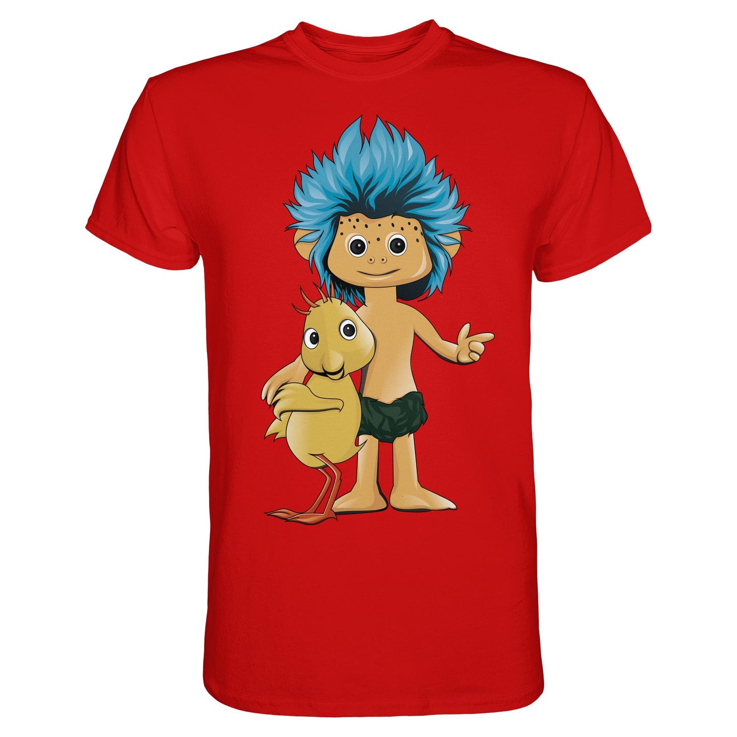 DDR Ostalgie Shirt Unisex • UNSER SANDMÄNNCHEN - PLUMPS & KÜKEN