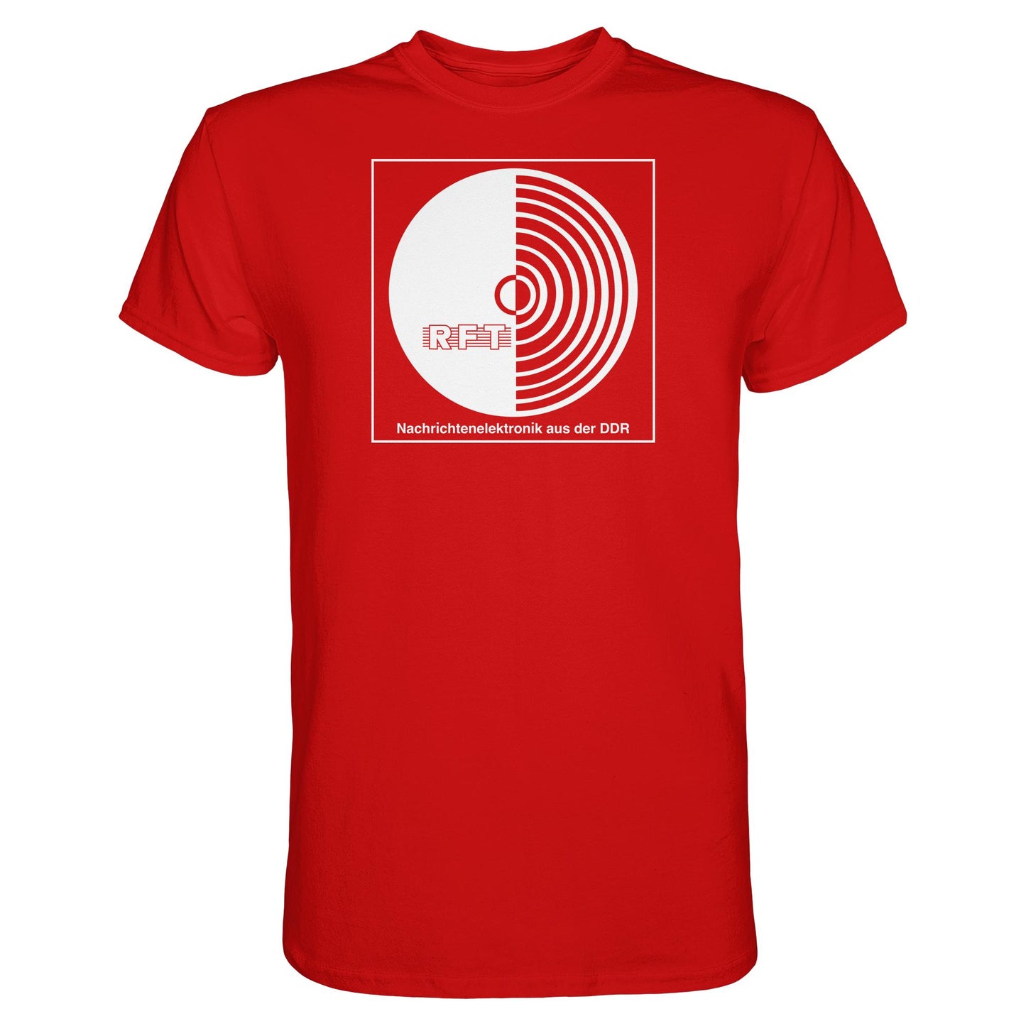 DDR Ostalgie Shirt Unisex • RFT NACHRICHTENELEKTRONIK AUS DER DDR