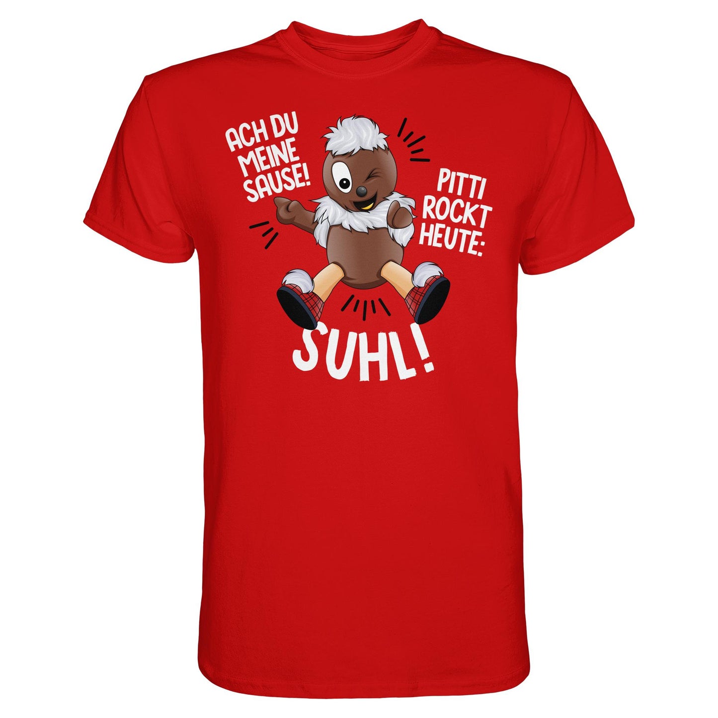 PITTI STADT-NICKI (SHIRT) • PITTI ROCKT HEUTE SUHL!