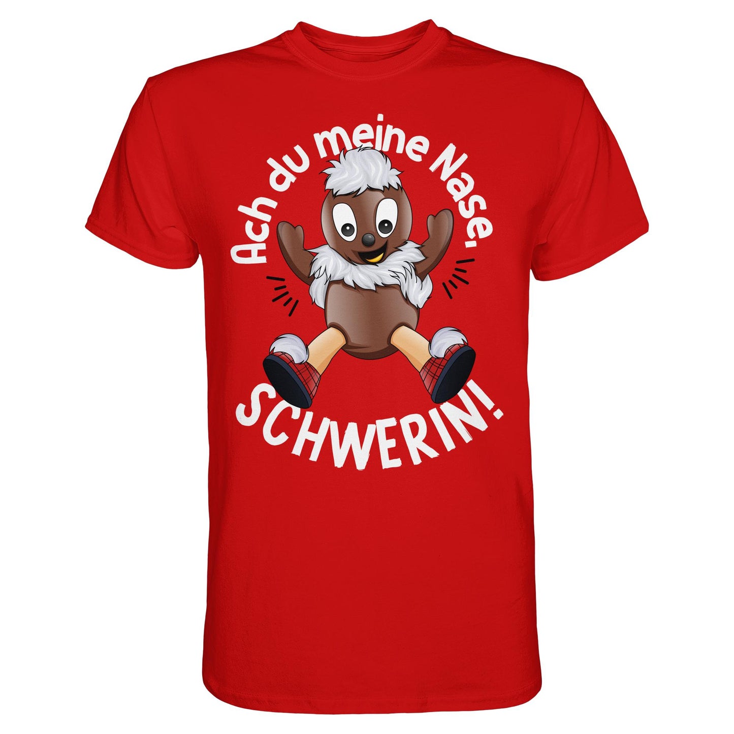 PITTI STADT-NICKI (SHIRT) • ACH DU MEINE NASE SCHWERIN!