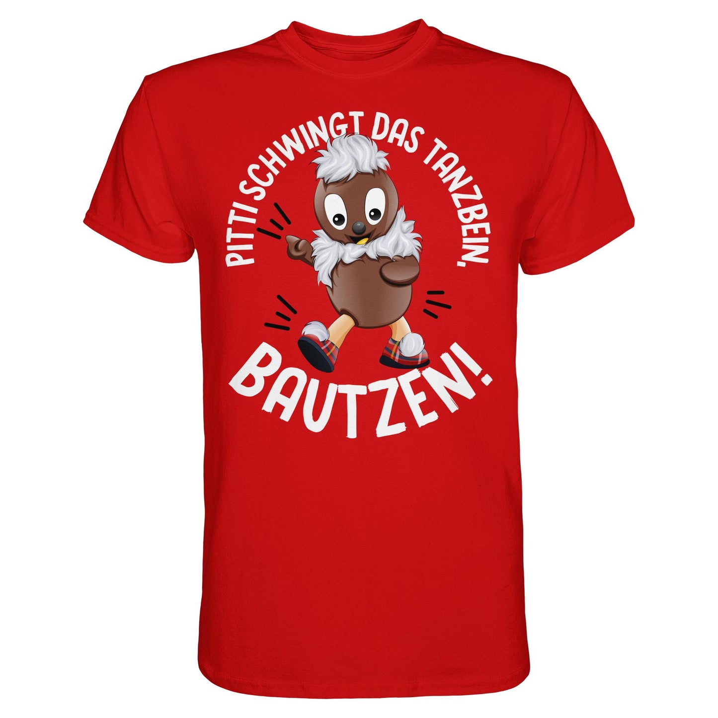 PITTI STADT-NICKI (SHIRT) • PITTI SCHWINGT DAS TANZBEIN, BAUTZEN!