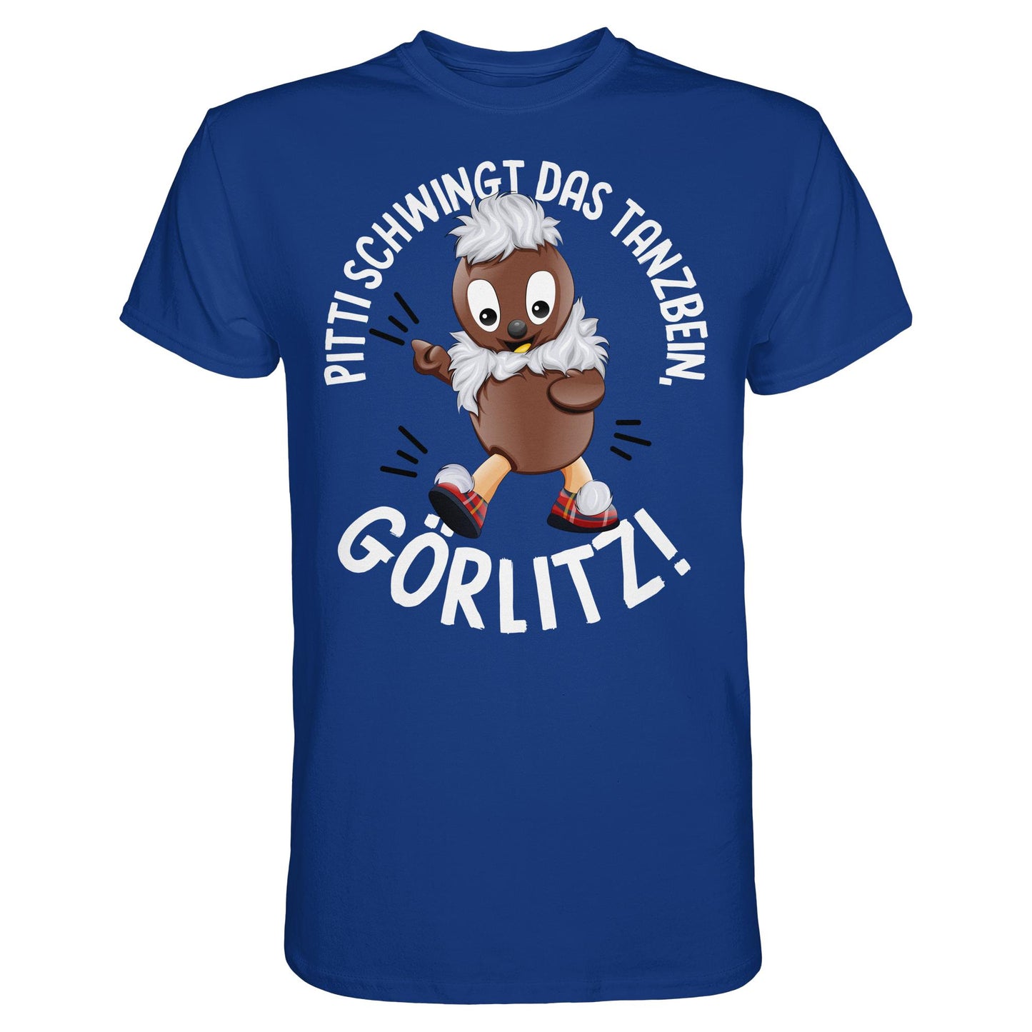 PITTI STADT-NICKI (SHIRT) • PITTI SCHWINGT DAS TANZBEIN, GÖRLITZ!