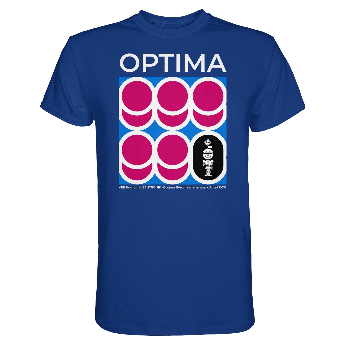 DDR Ostalgie Shirt Unisex • OPTIMA KOMBINAT ZENTRONIK ERFURT
