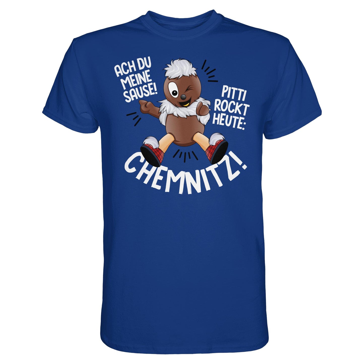 PITTI STADT-NICKI (SHIRT) • PITTI ROCKT HEUTE CHEMNITZ!