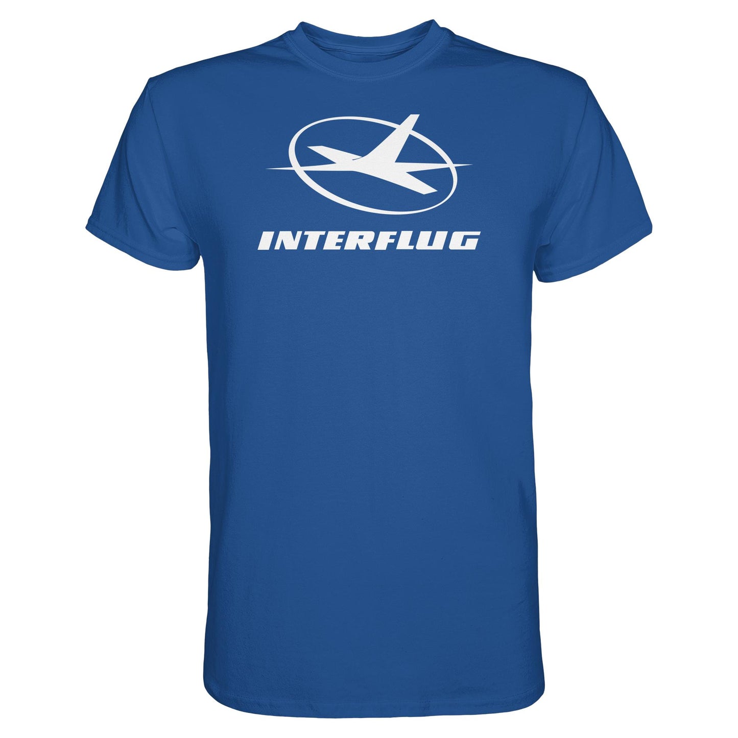 DDR Ostalgie Shirt Unisex • INTERFLUG MONOCHROM