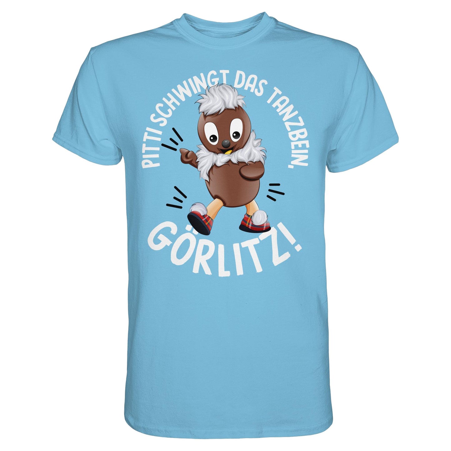 PITTI STADT-NICKI (SHIRT) • PITTI SCHWINGT DAS TANZBEIN, GÖRLITZ!