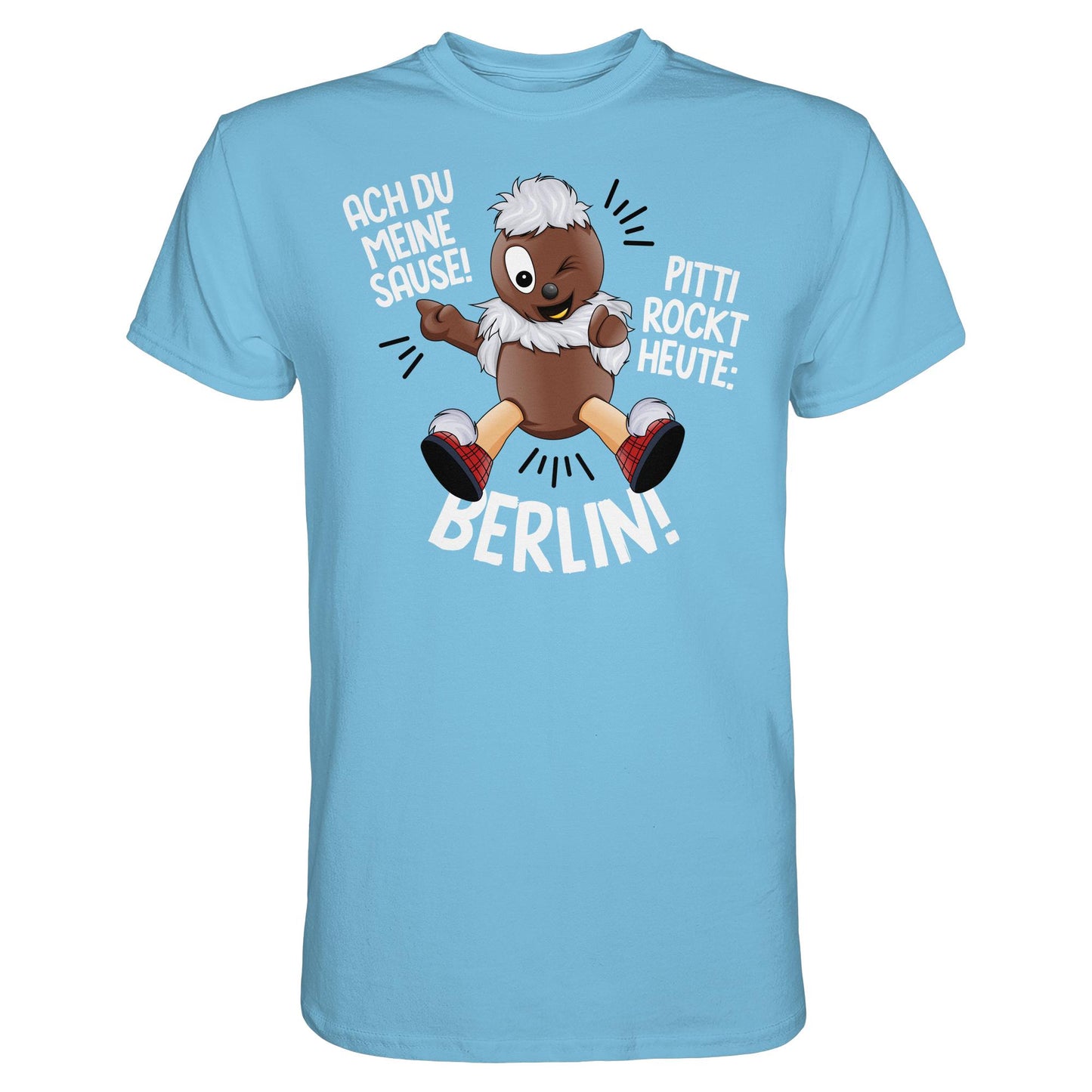 PITTI STADT-NICKI (SHIRT) • PITTI ROCKT HEUTE BERLIN!