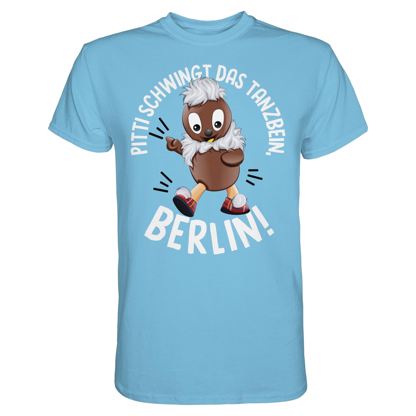 PITTI STADT-NICKI (SHIRT) • PITTI SCHWINGT DAS TANZBEIN, BERLIN!