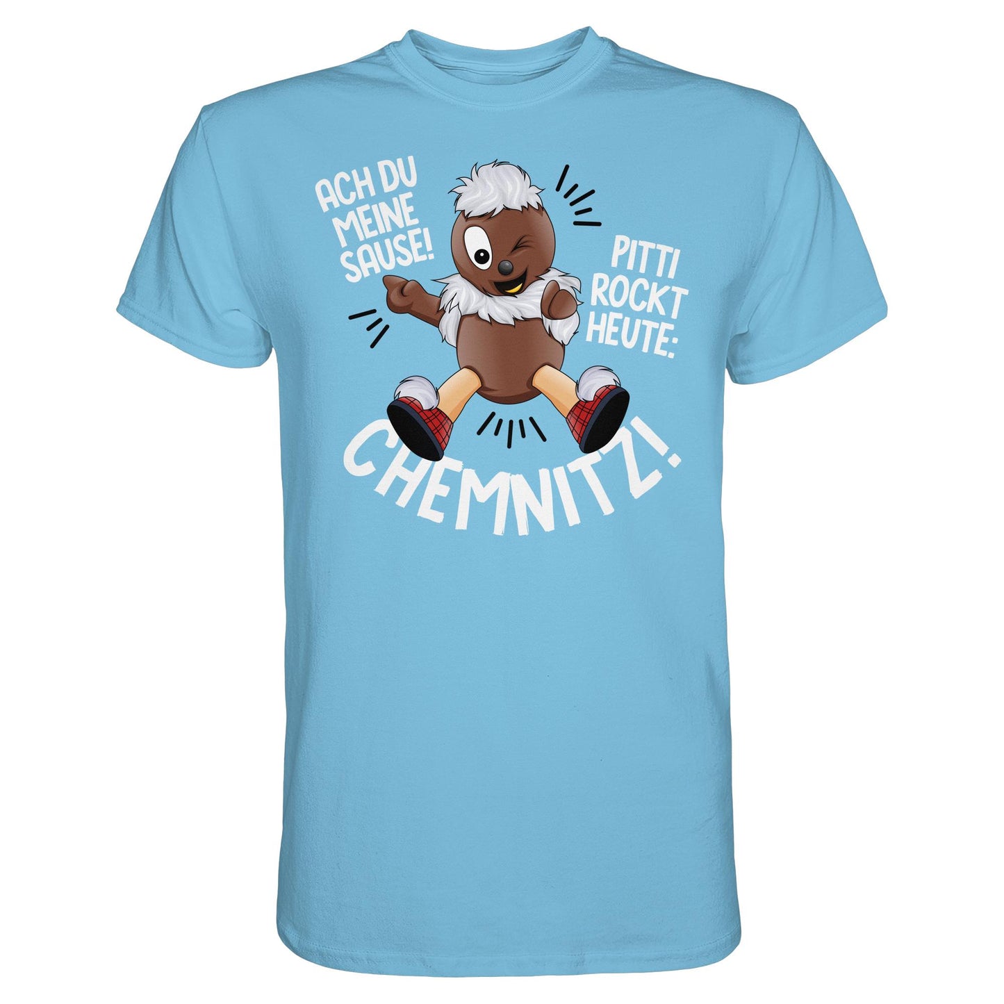 PITTI STADT-NICKI (SHIRT) • PITTI ROCKT HEUTE CHEMNITZ!