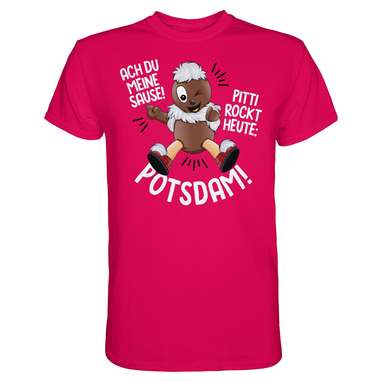PITTI STADT-NICKI (SHIRT) • PITTI ROCKT HEUTE POTSDAM!