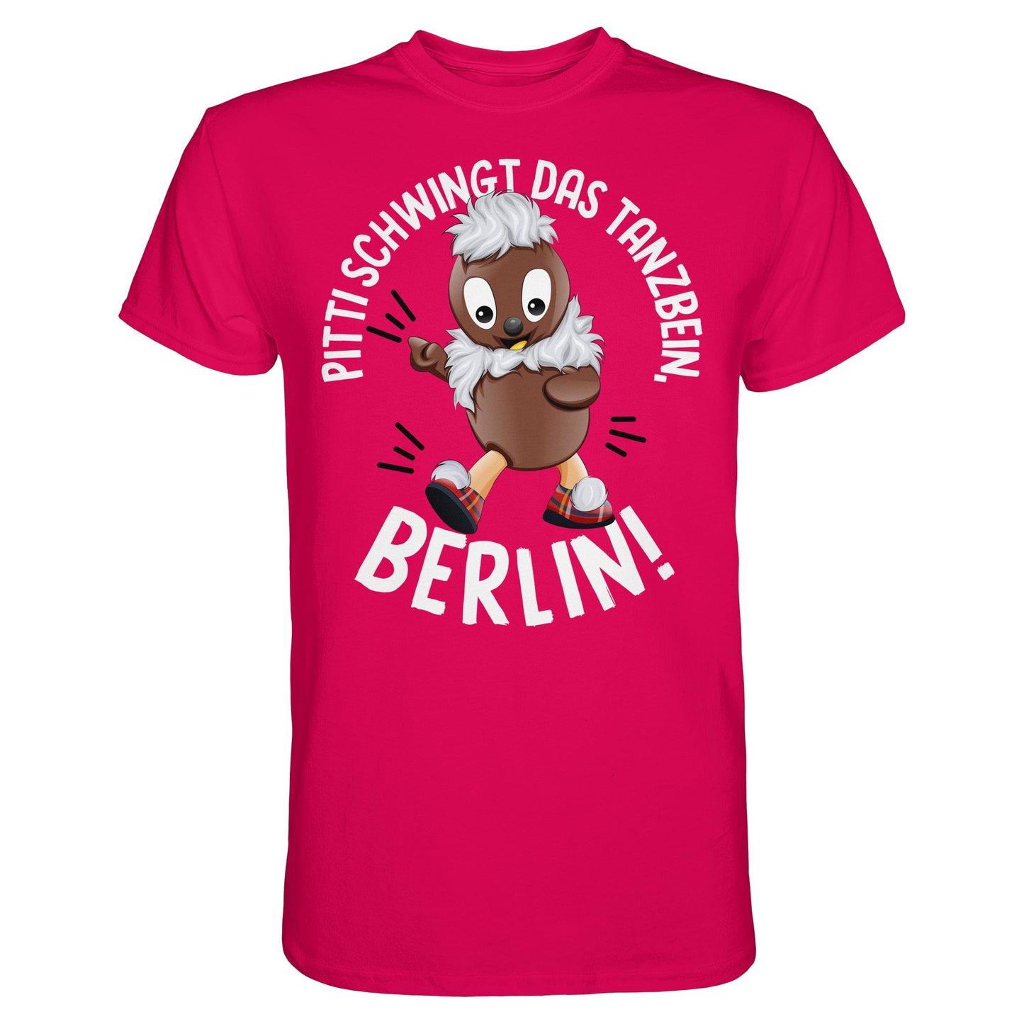 PITTI STADT-NICKI (SHIRT) • PITTI SCHWINGT DAS TANZBEIN, BERLIN!