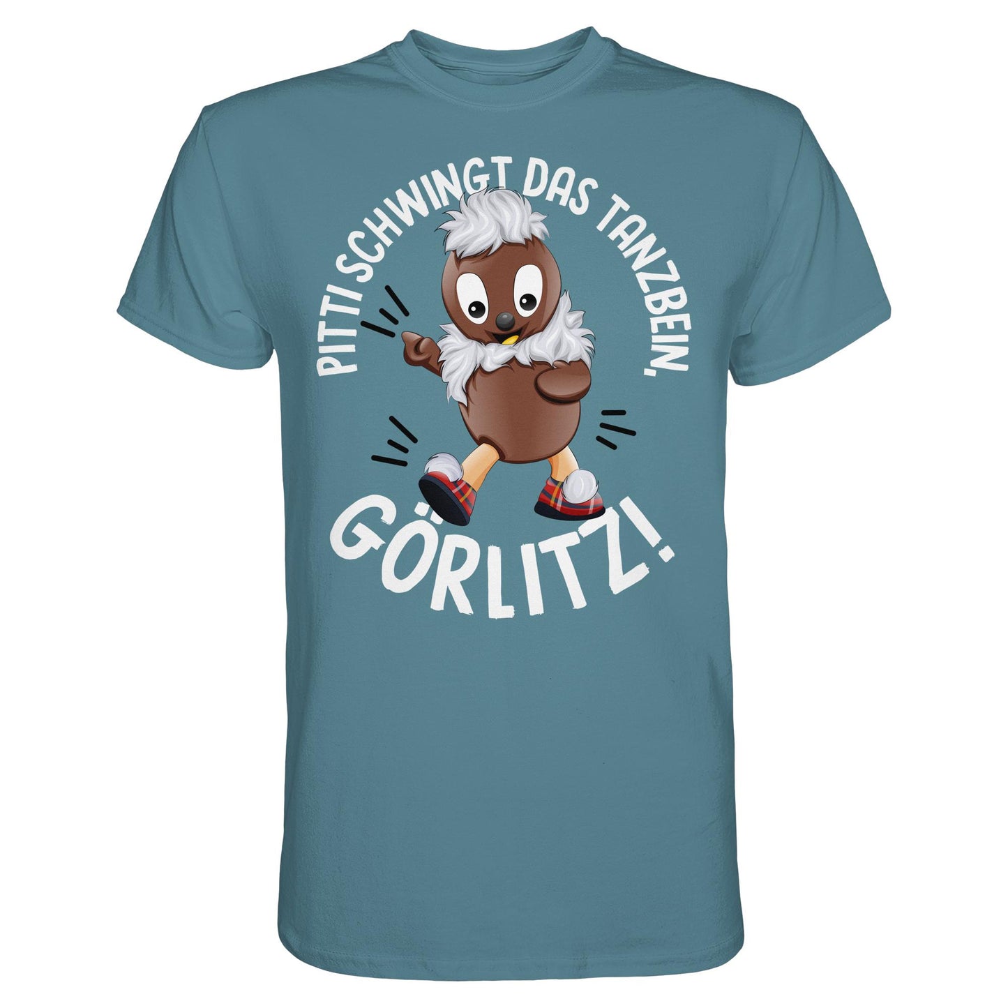 PITTI STADT-NICKI (SHIRT) • PITTI SCHWINGT DAS TANZBEIN, GÖRLITZ!
