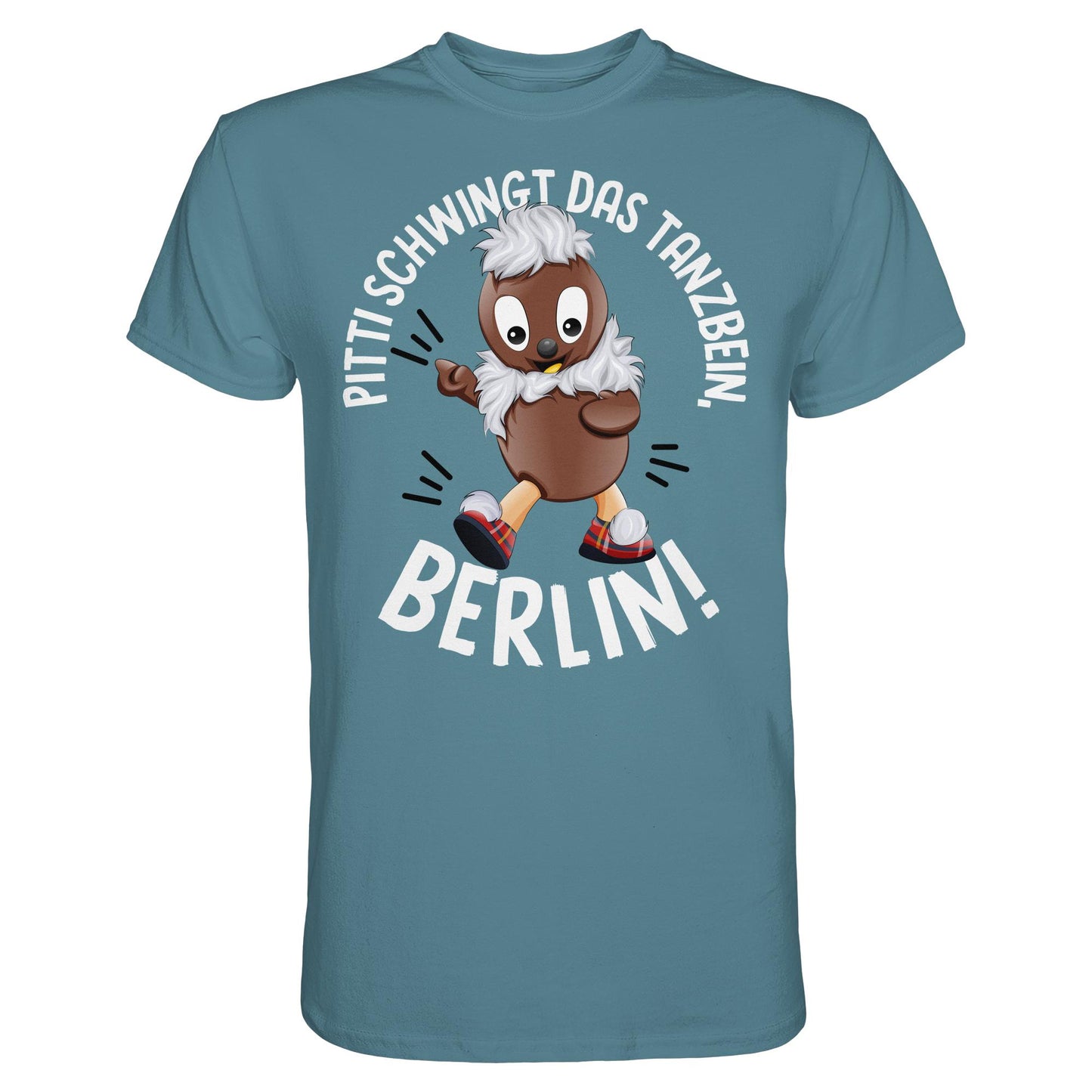 PITTI STADT-NICKI (SHIRT) • PITTI SCHWINGT DAS TANZBEIN, BERLIN!