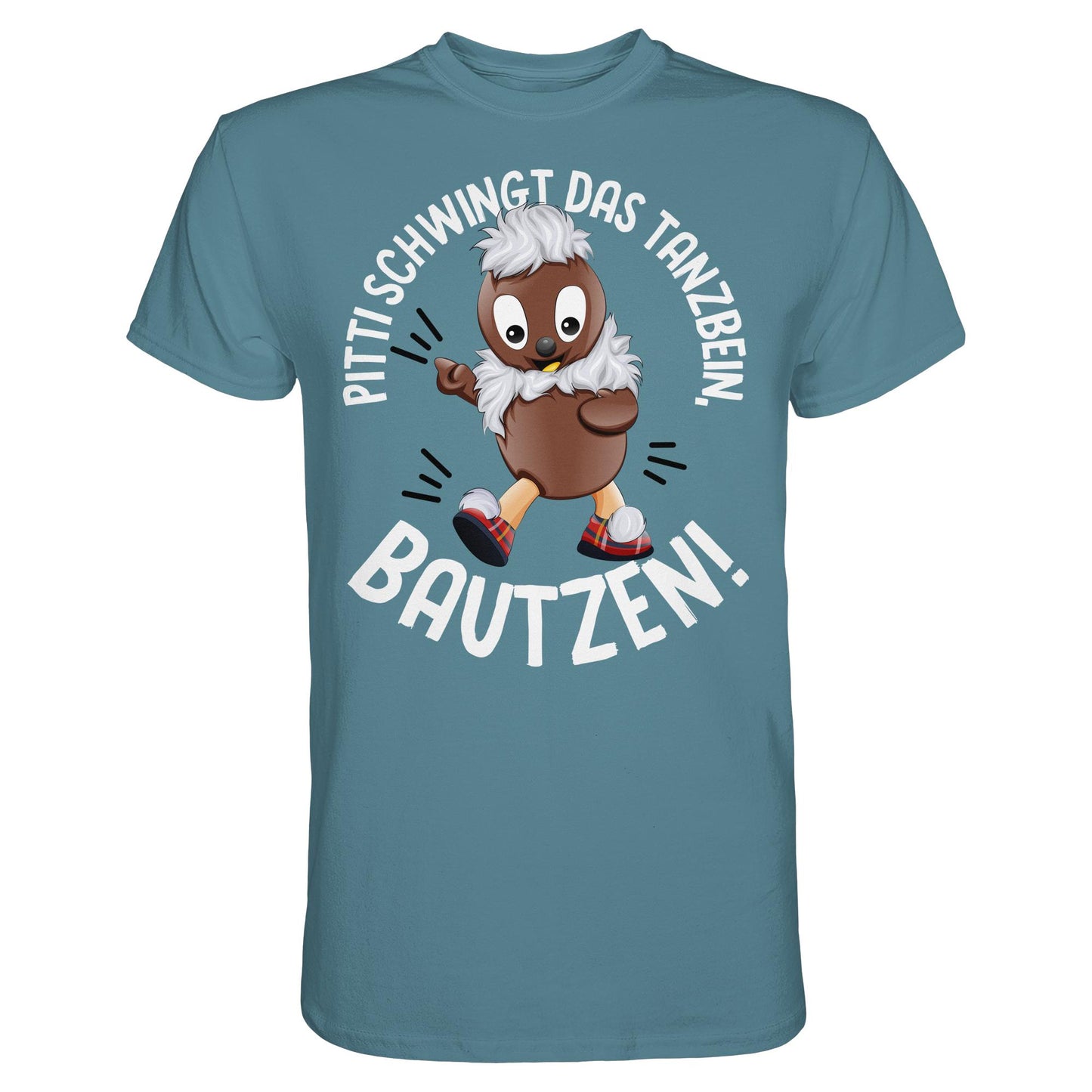 PITTI STADT-NICKI (SHIRT) • PITTI SCHWINGT DAS TANZBEIN, BAUTZEN!