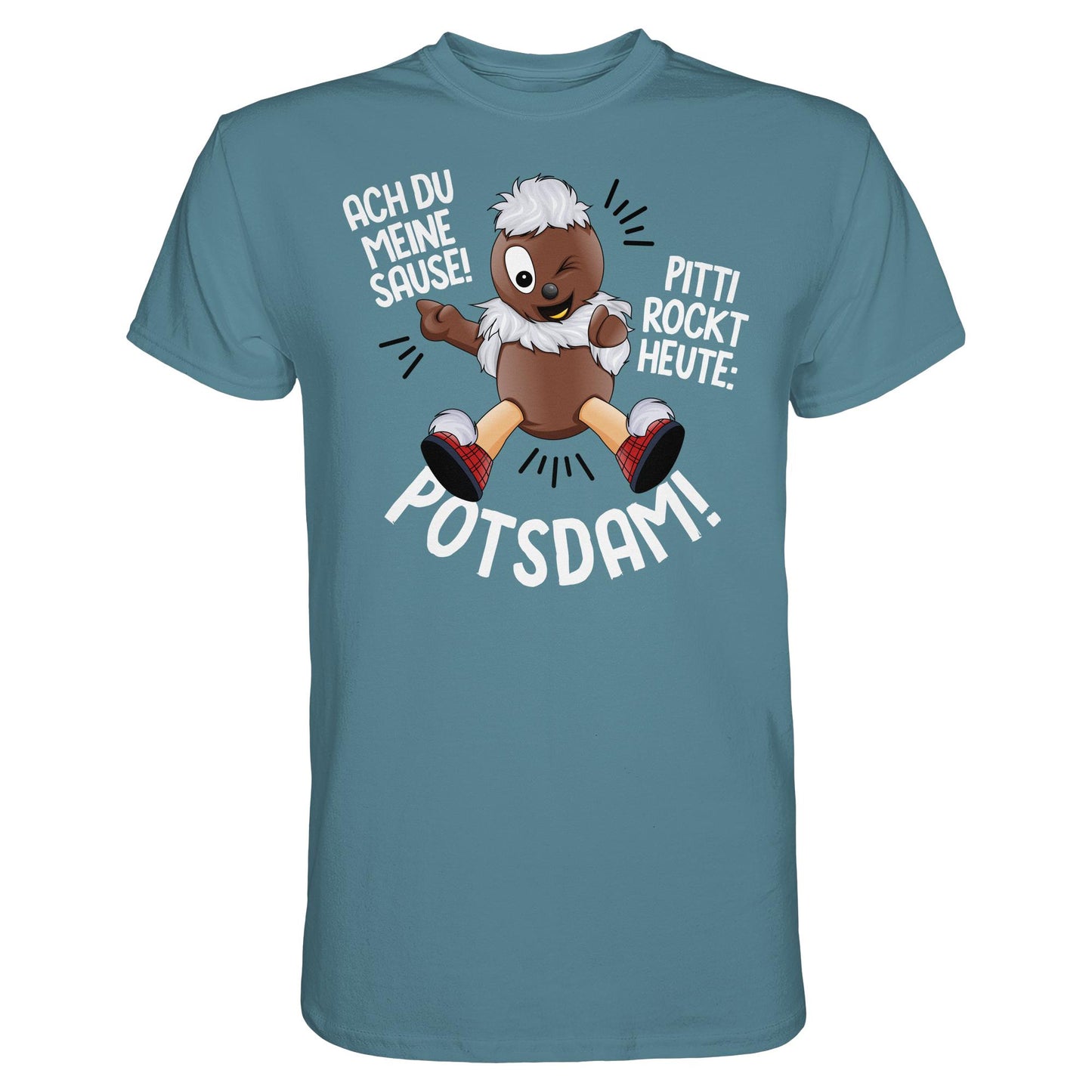 PITTI STADT-NICKI (SHIRT) • PITTI ROCKT HEUTE POTSDAM!