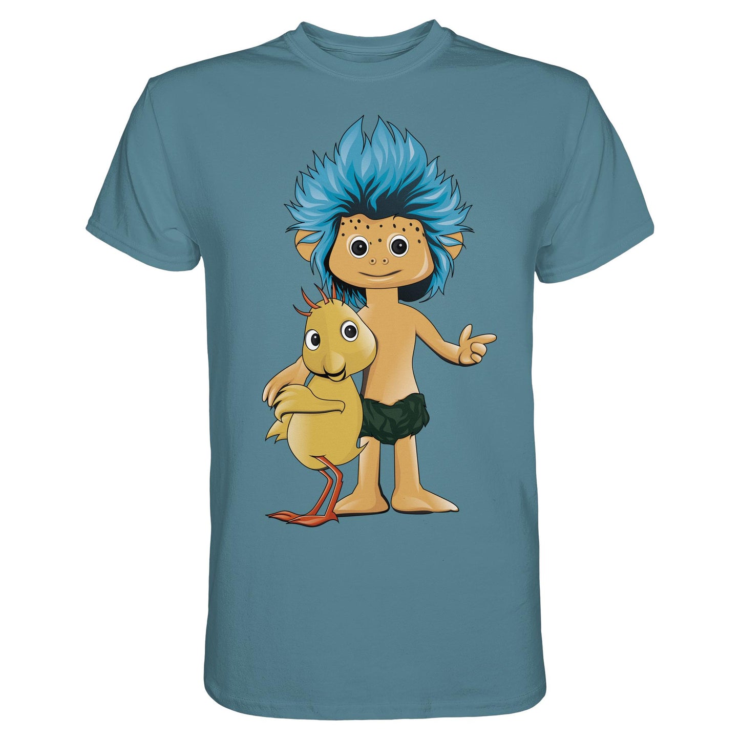DDR Ostalgie Shirt Unisex • UNSER SANDMÄNNCHEN - PLUMPS & KÜKEN