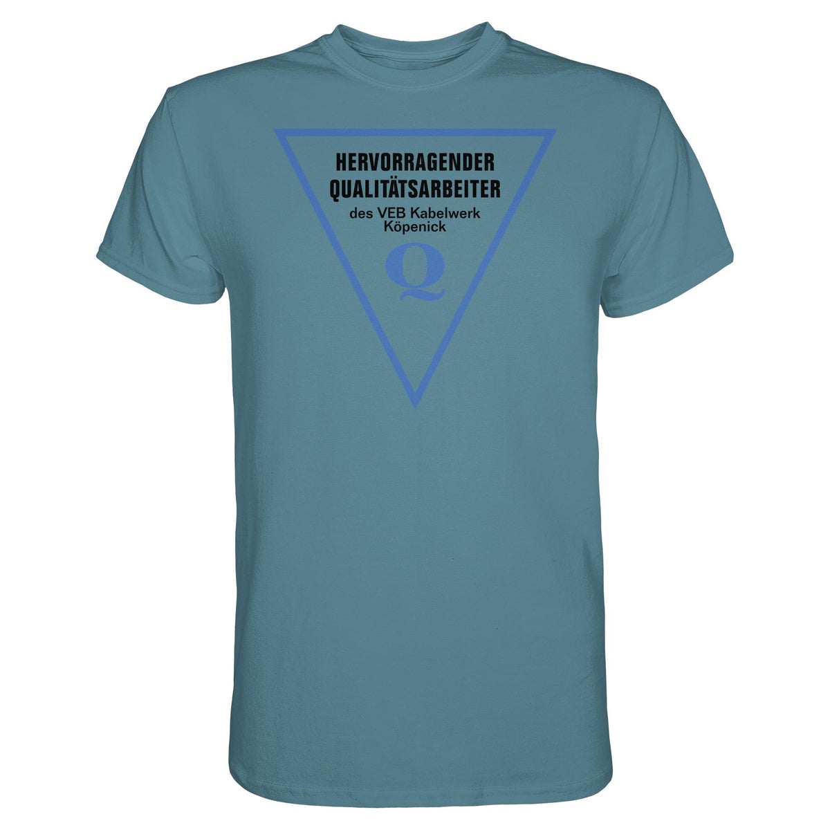 DDR Ostalgie Shirt Unisex • HERVORRAGENDER QUALITÄTSARBEITER DES VEB KABELWERK KÖPENICK