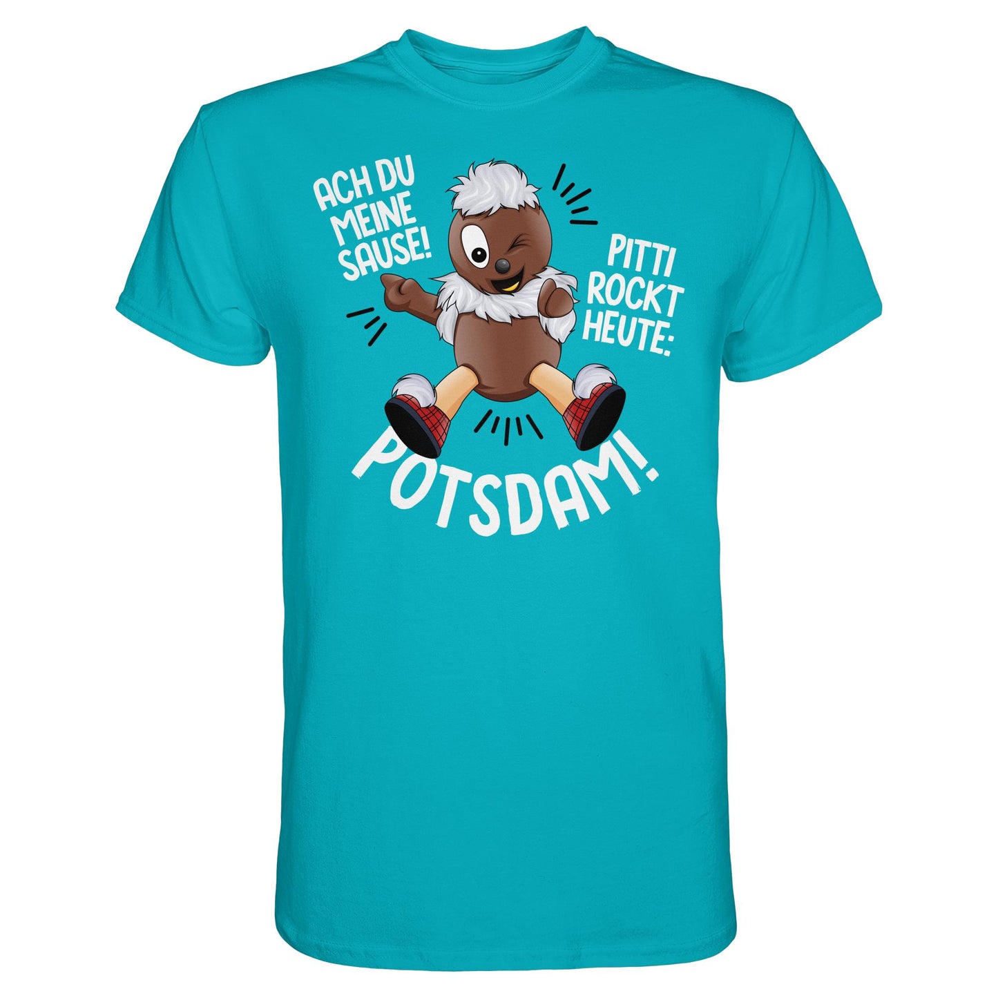 PITTI STADT-NICKI (SHIRT) • PITTI ROCKT HEUTE POTSDAM!