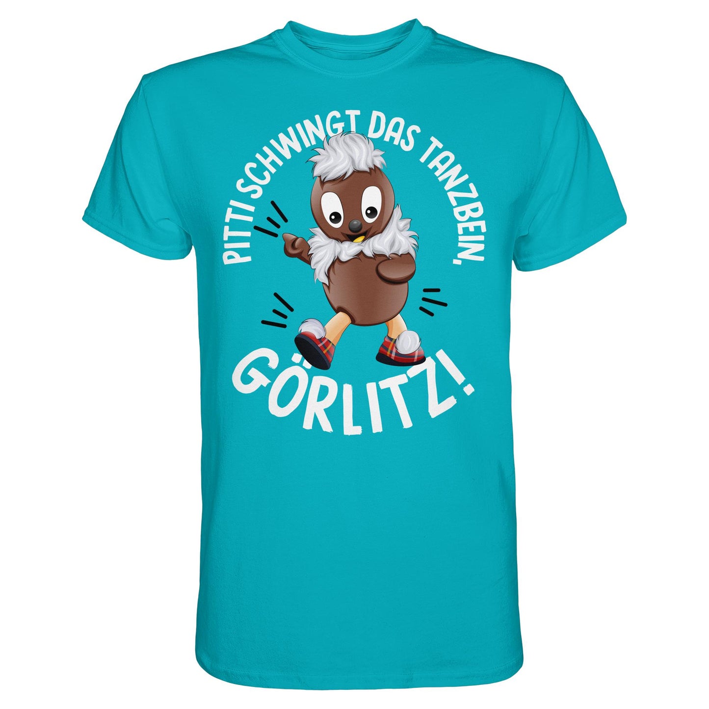 PITTI STADT-NICKI (SHIRT) • PITTI SCHWINGT DAS TANZBEIN, GÖRLITZ!