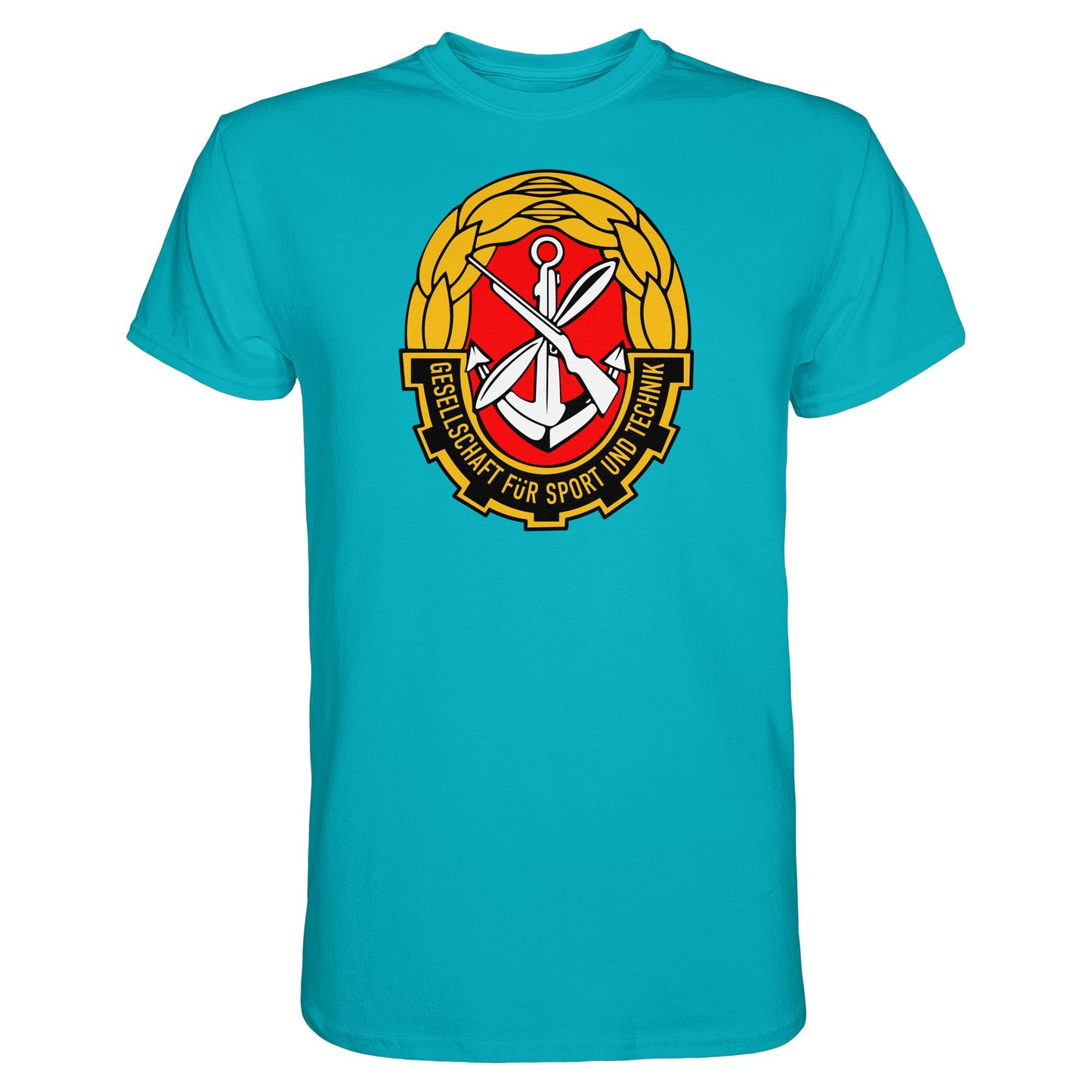 DDR Ostalgie Shirt Unisex • GST - GESELLSCHAFT FÜR SPORT UND TECHNIK