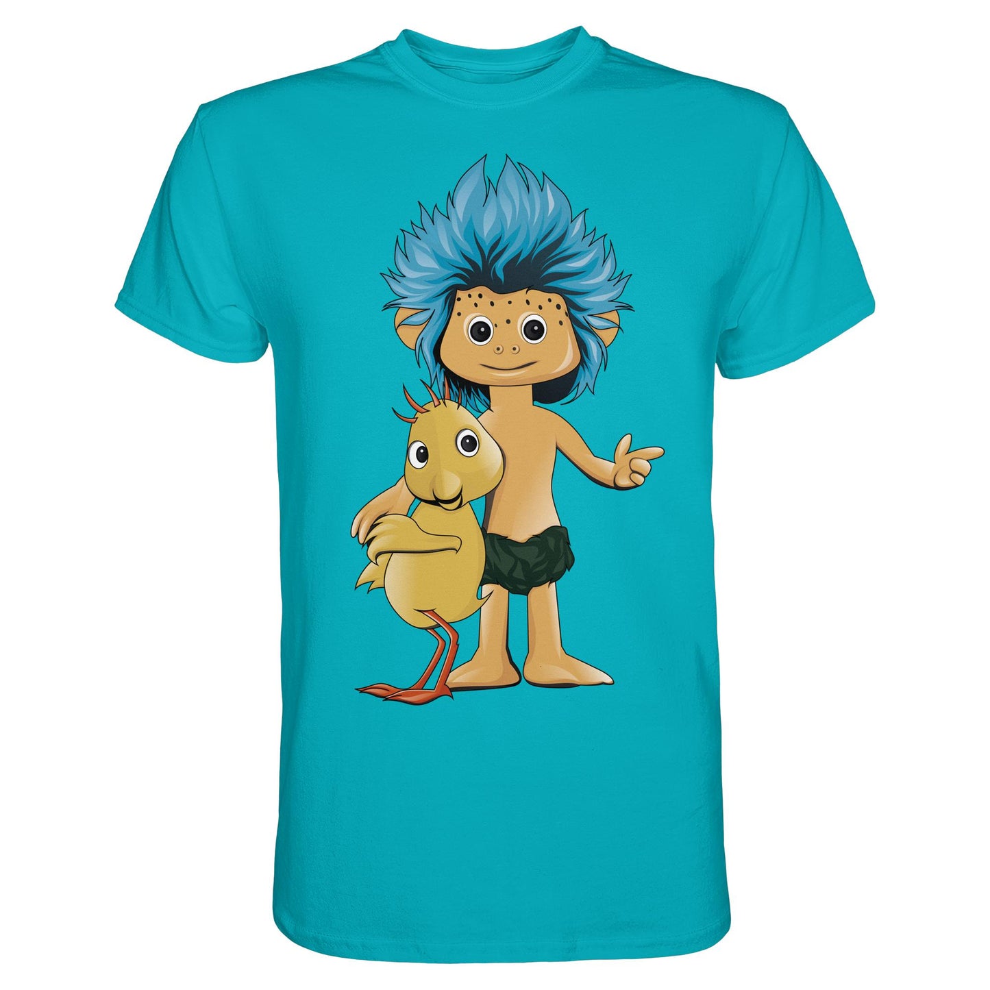 DDR Ostalgie Shirt Unisex • UNSER SANDMÄNNCHEN - PLUMPS & KÜKEN