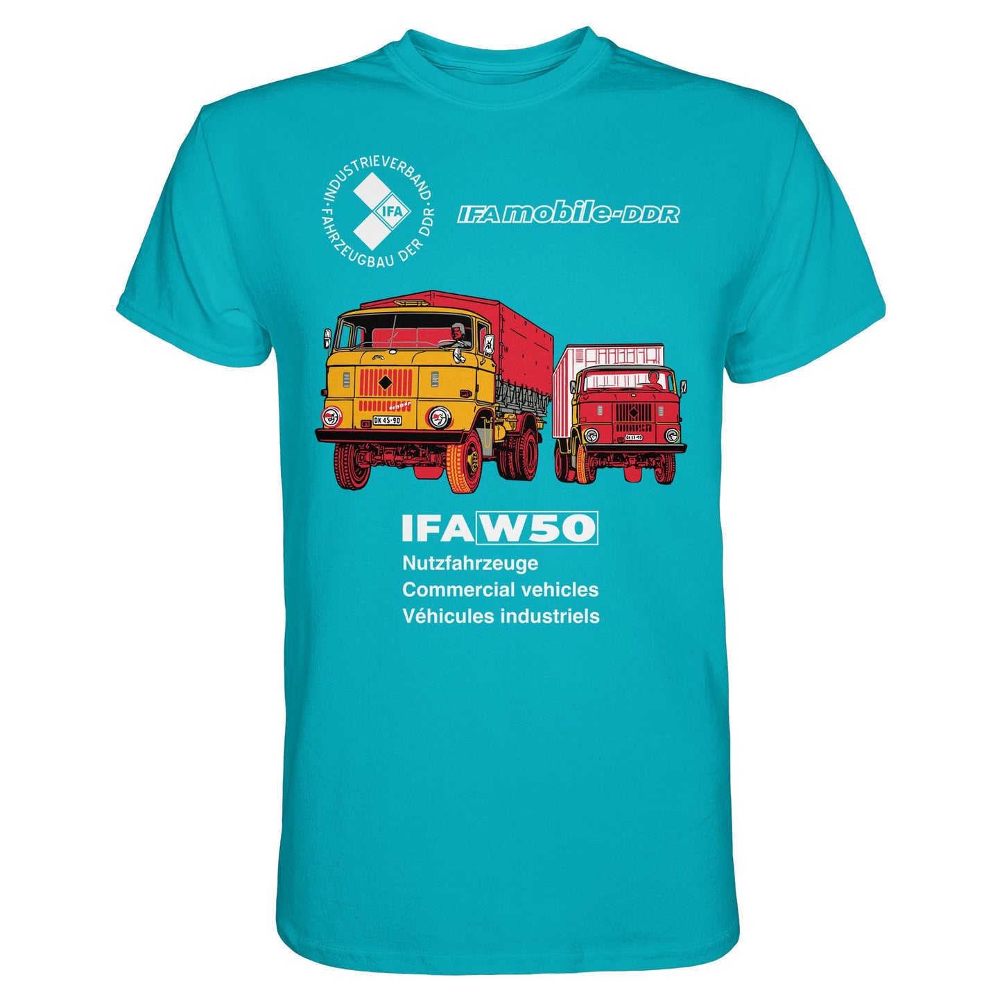 DDR Ostalgie Shirt Unisex • IFA W50 (ORIGINAL POSTER)